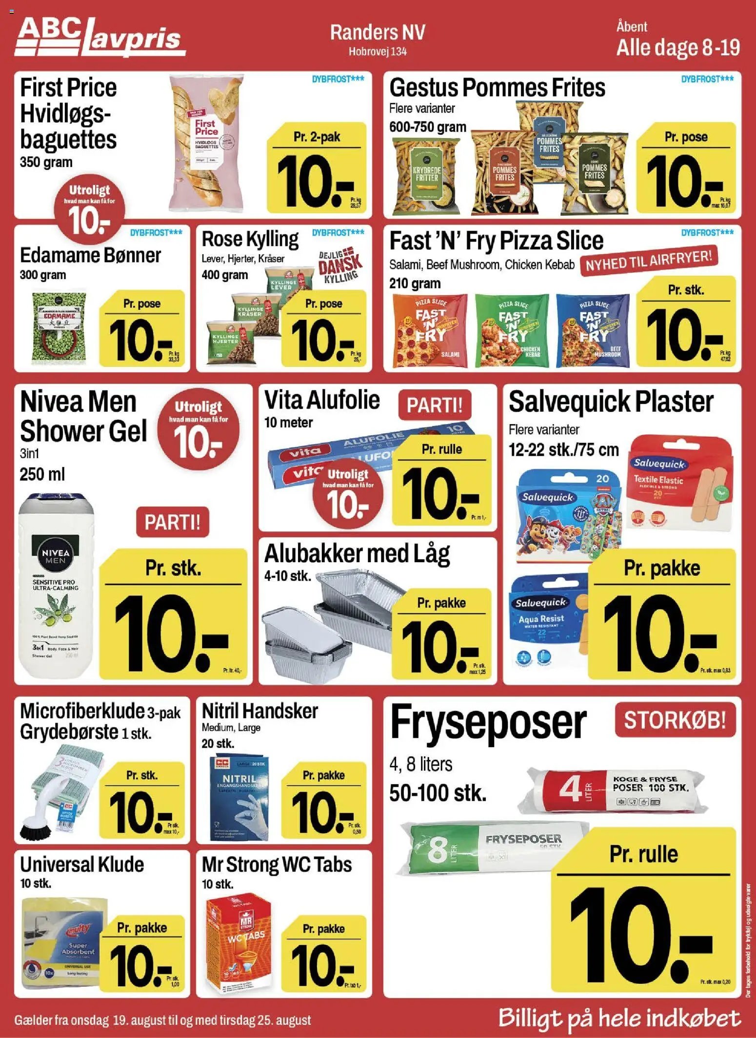Abc Lavpris tilbudsavis fra 19/08/2026 Abc Lavpris - Tilbudsavis