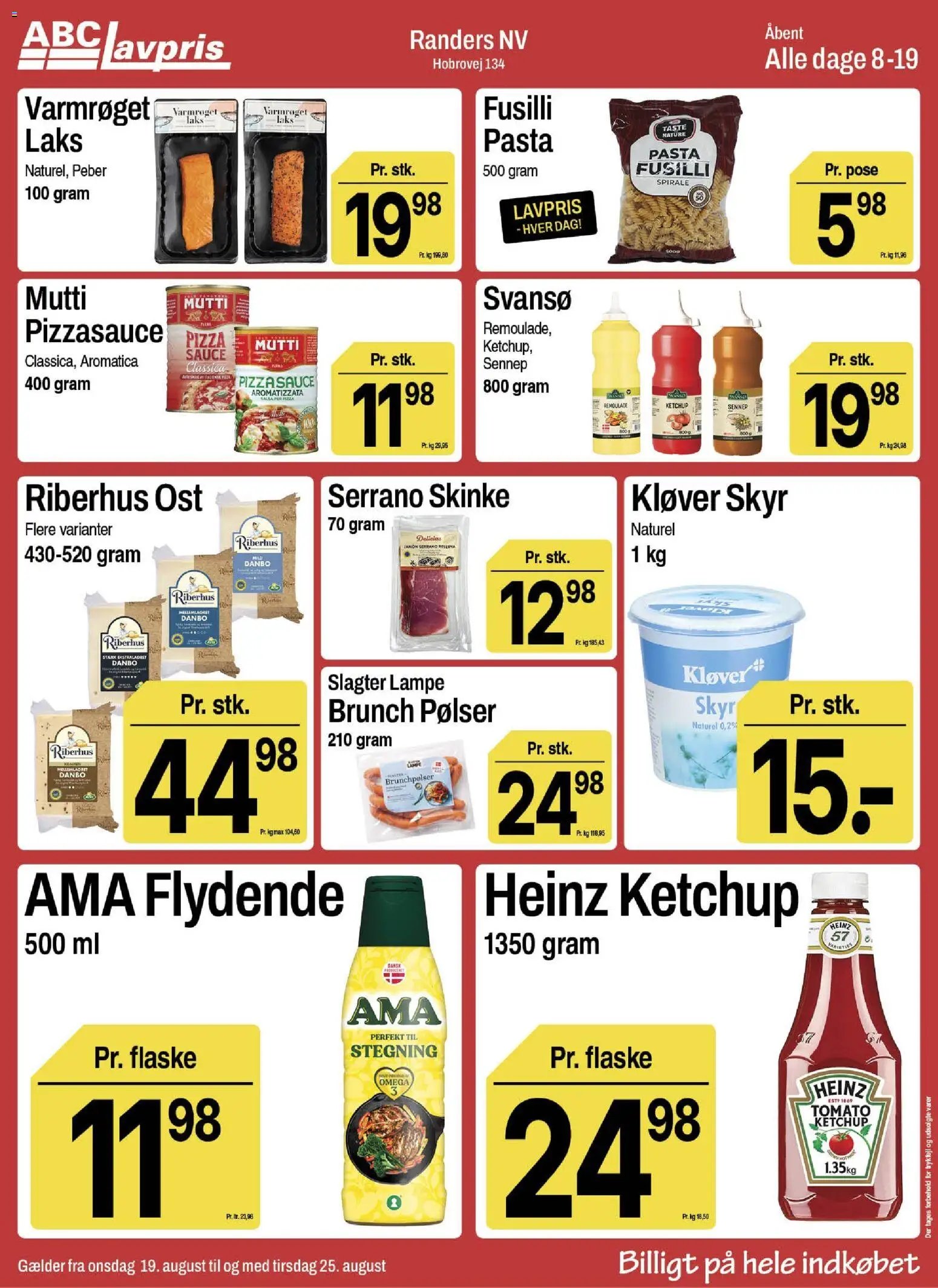 Abc Lavpris tilbudsavis fra 19/08/2026 Abc Lavpris - Tilbudsavis