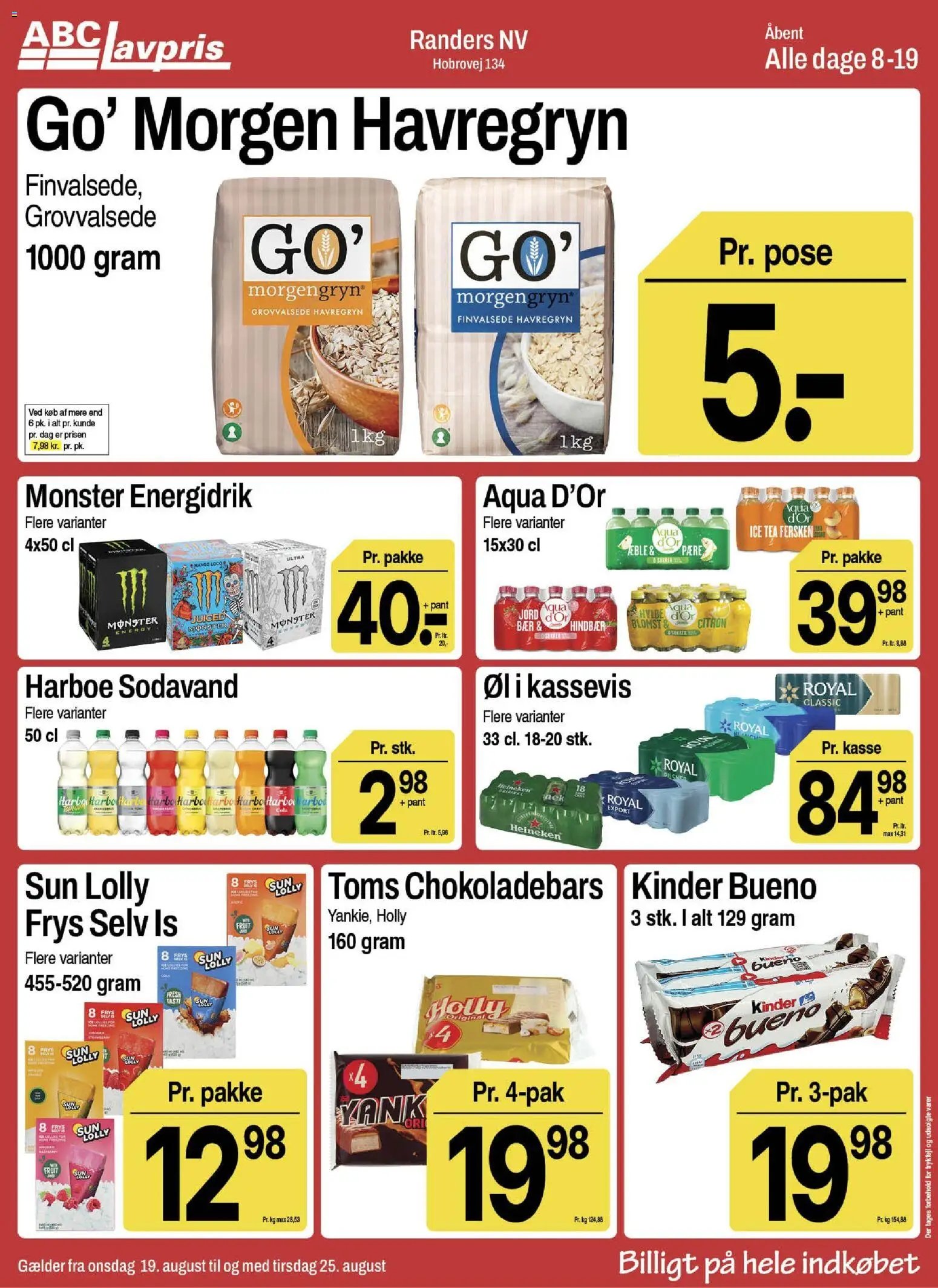 Abc Lavpris tilbudsavis fra 19/08/2026 Abc Lavpris - Tilbudsavis
