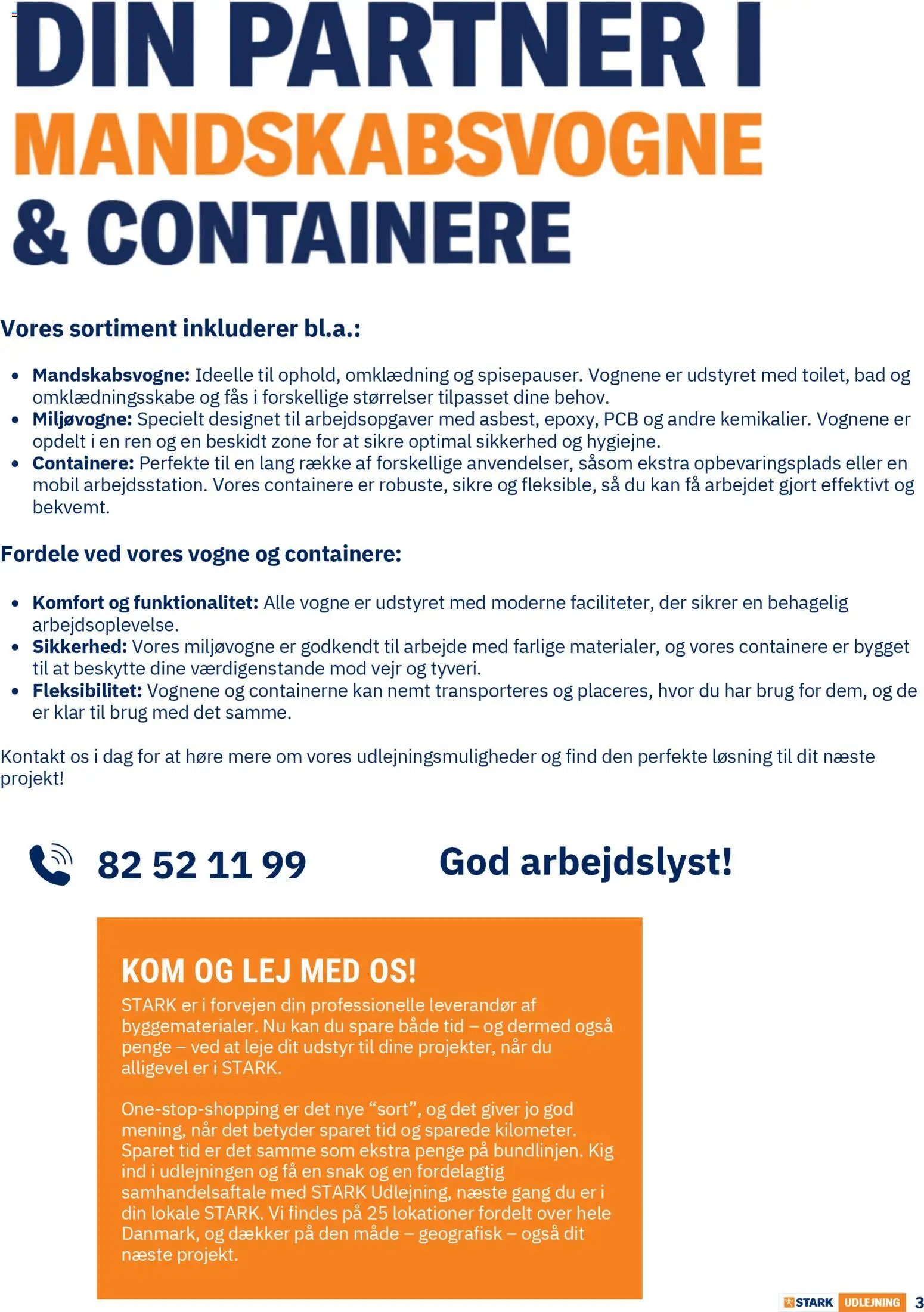 Stark tilbudsavis fra 01/01/2026 Mandskabsvogne & Containere (2026-01-01)