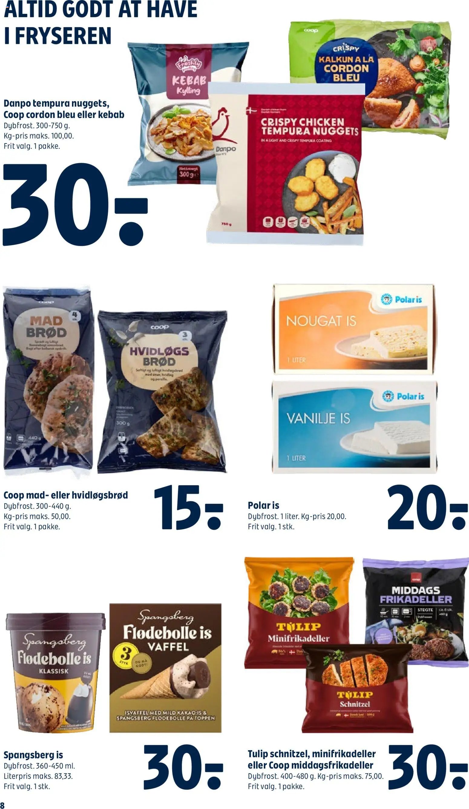Coop 365 tilbudsavis fra 13/08/2026 Coop 365 - Tilbudsavis uge 33