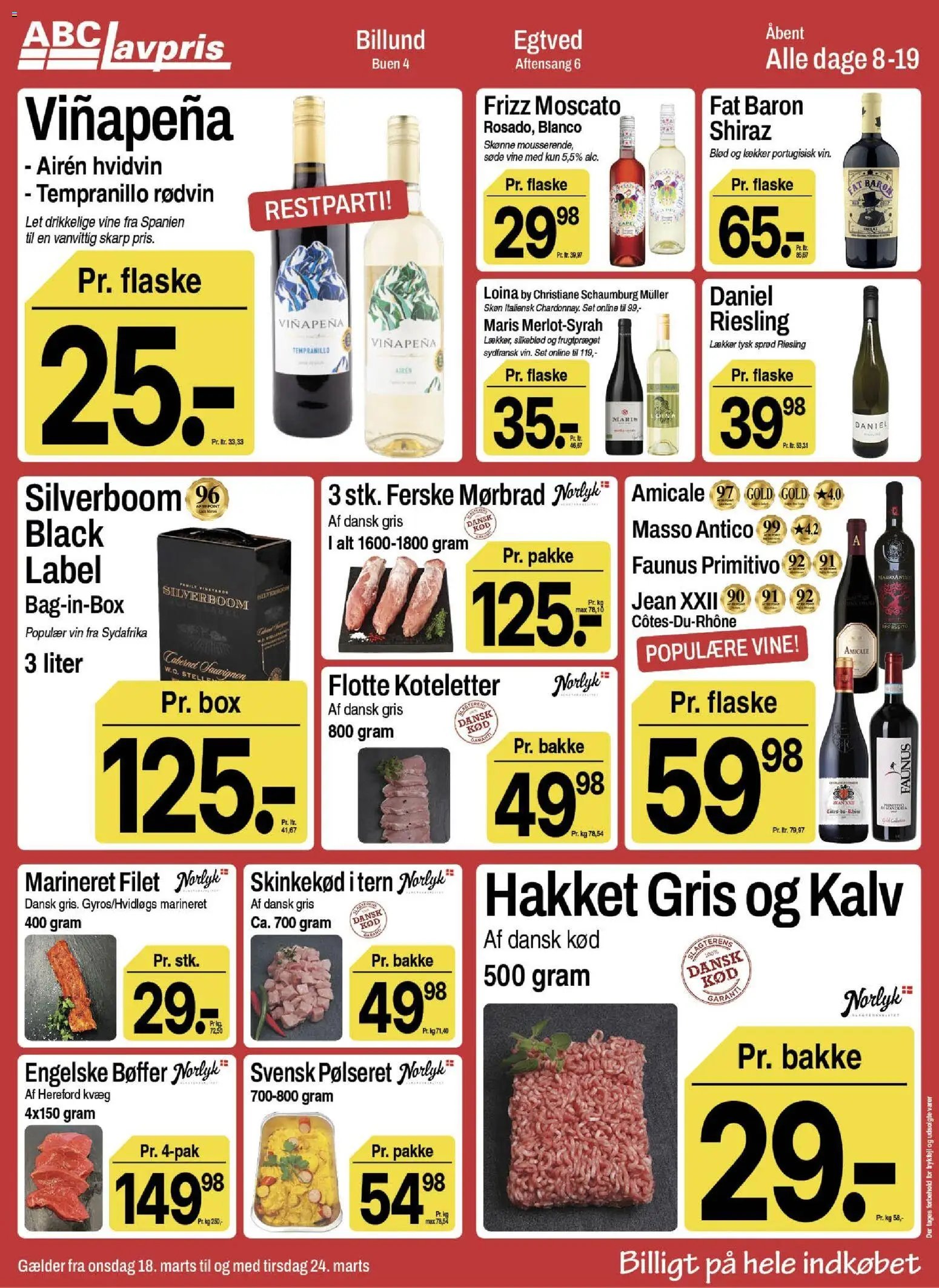 Abc Lavpris tilbudsavis fra 18/03/2026 Abc Lavpris - Billund