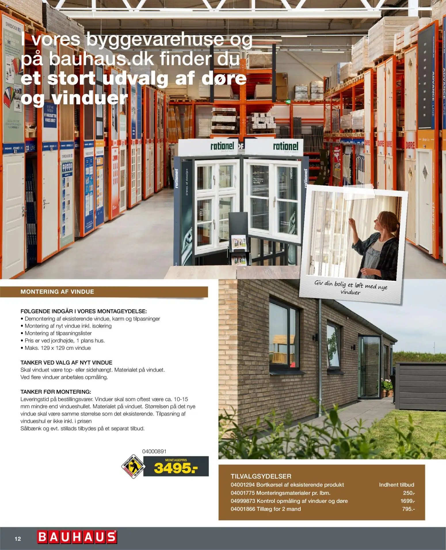 Bauhaus tilbudsavis fra 01/01/2026 Montageservice