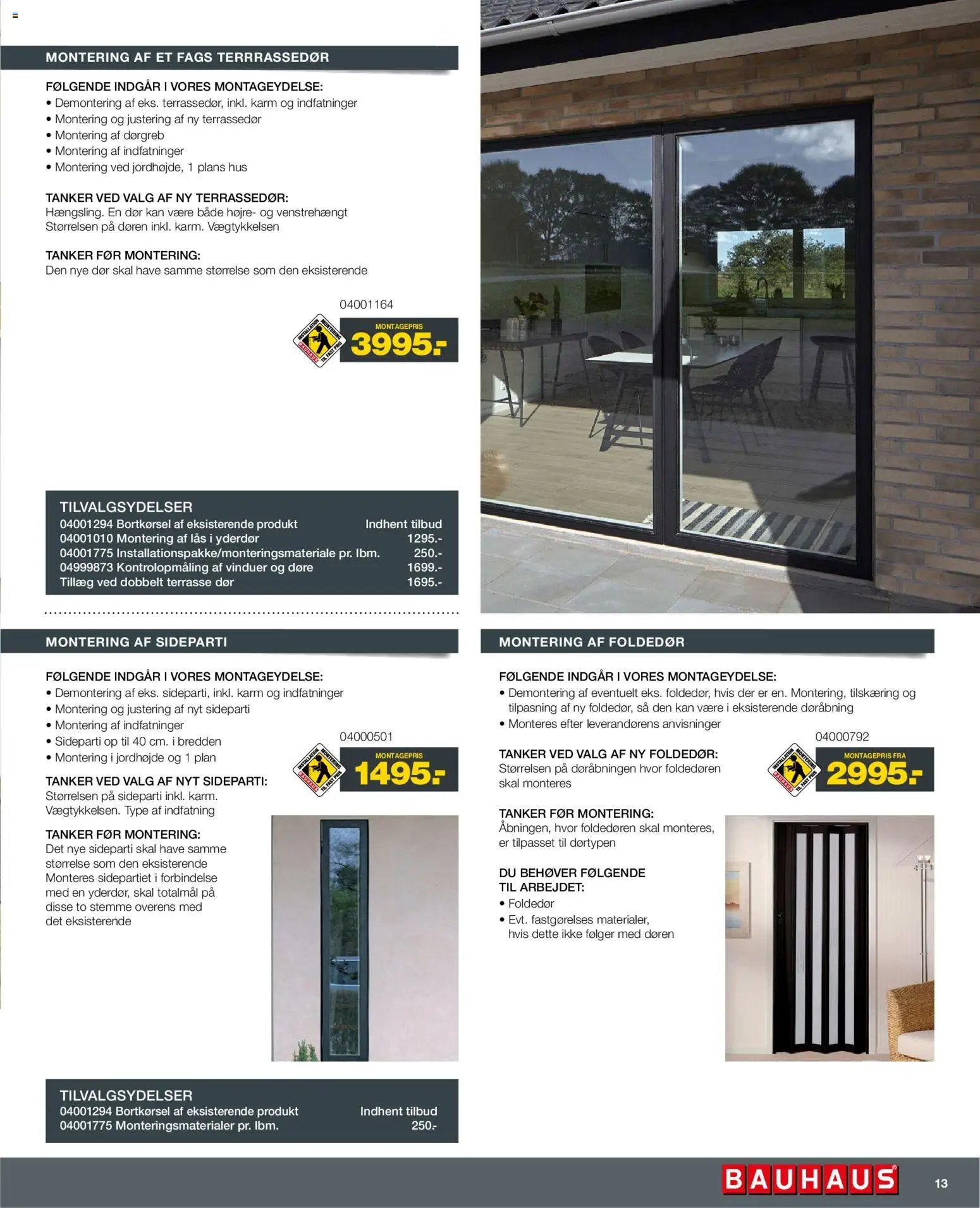 Bauhaus tilbudsavis fra 01/01/2026 Montageservice