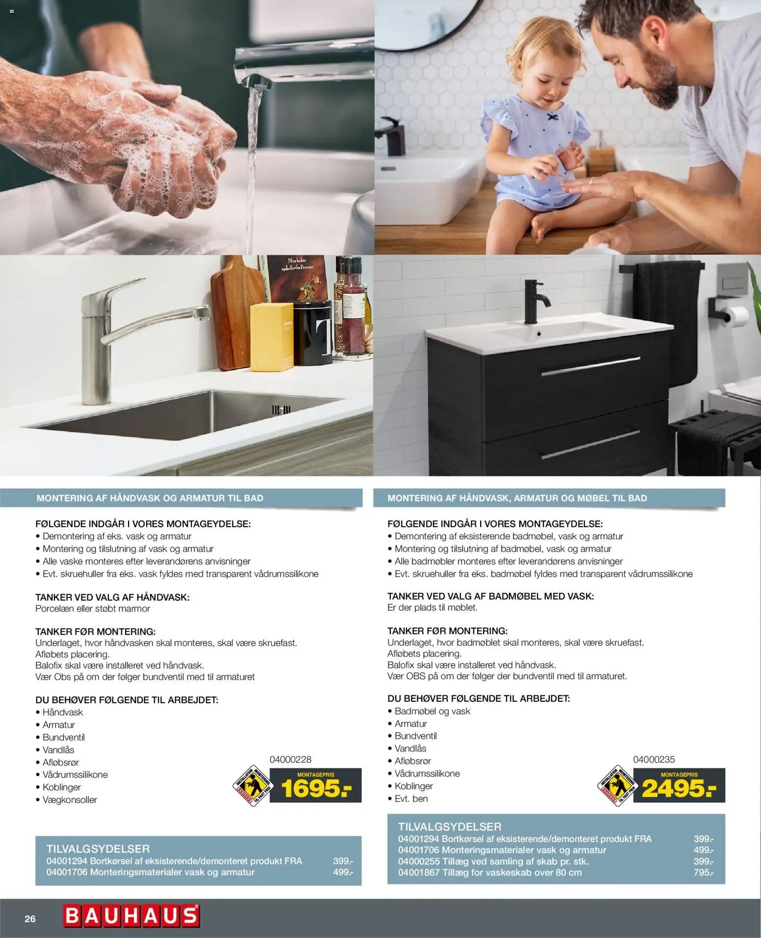 Bauhaus tilbudsavis fra 01/01/2026 Montageservice