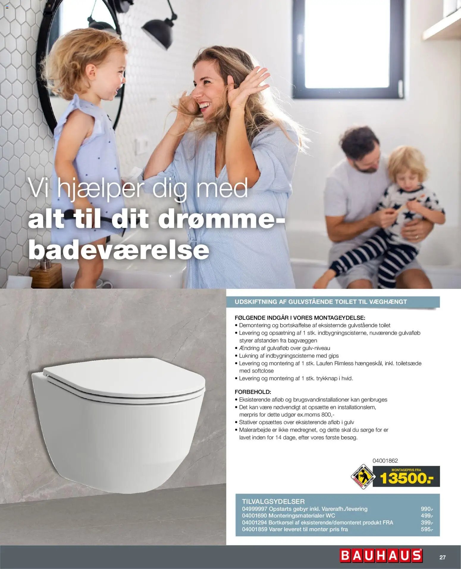 Bauhaus tilbudsavis fra 01/01/2026 Montageservice