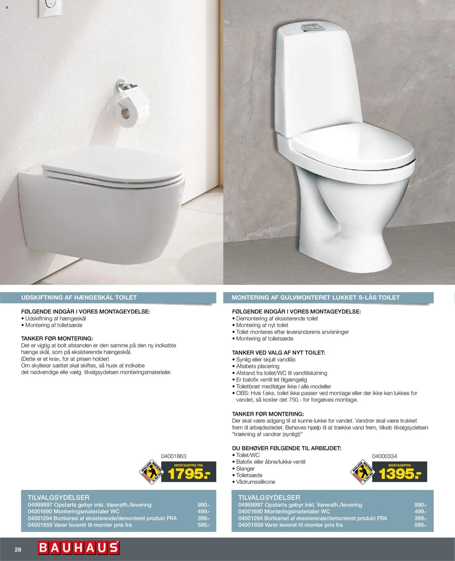 Bauhaus tilbudsavis fra 01/01/2026 Montageservice