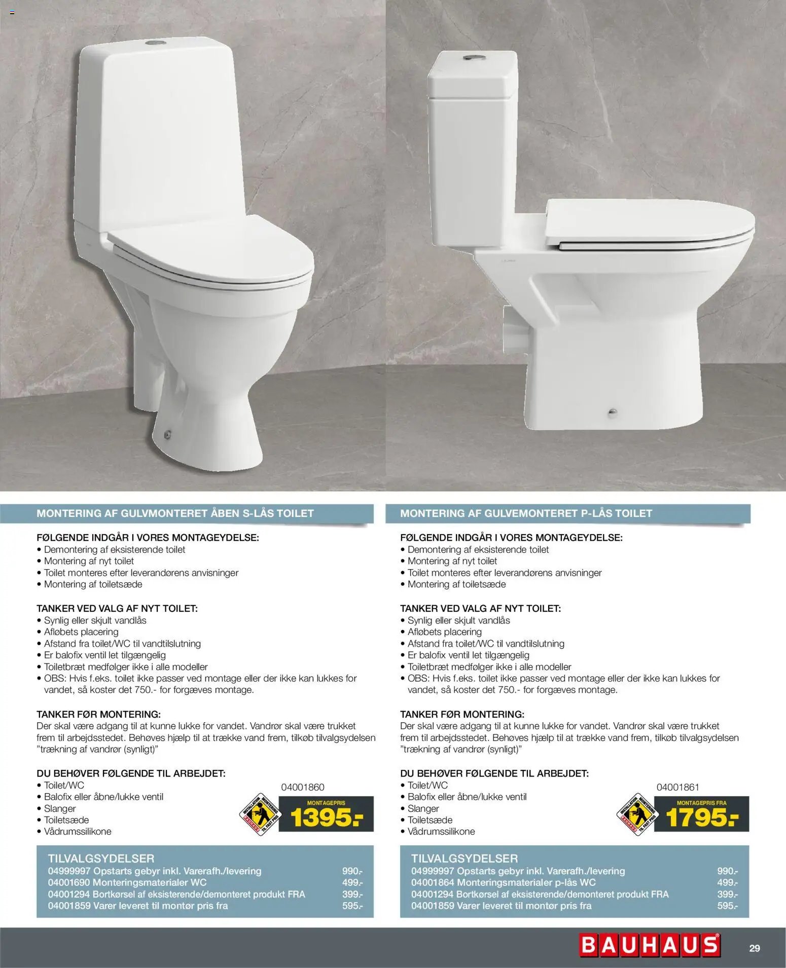 Bauhaus tilbudsavis fra 01/01/2026 Montageservice