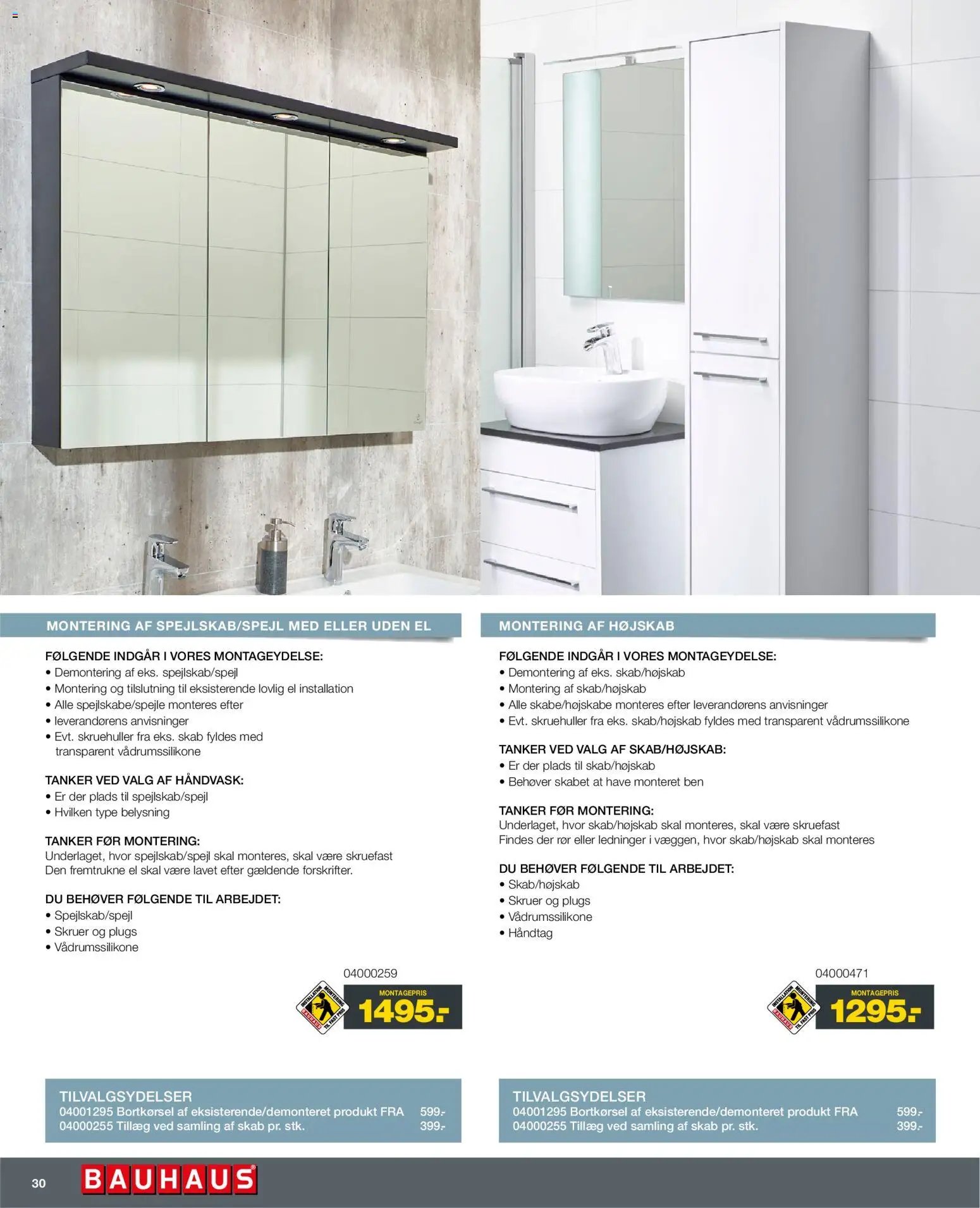 Bauhaus tilbudsavis fra 01/01/2026 Montageservice