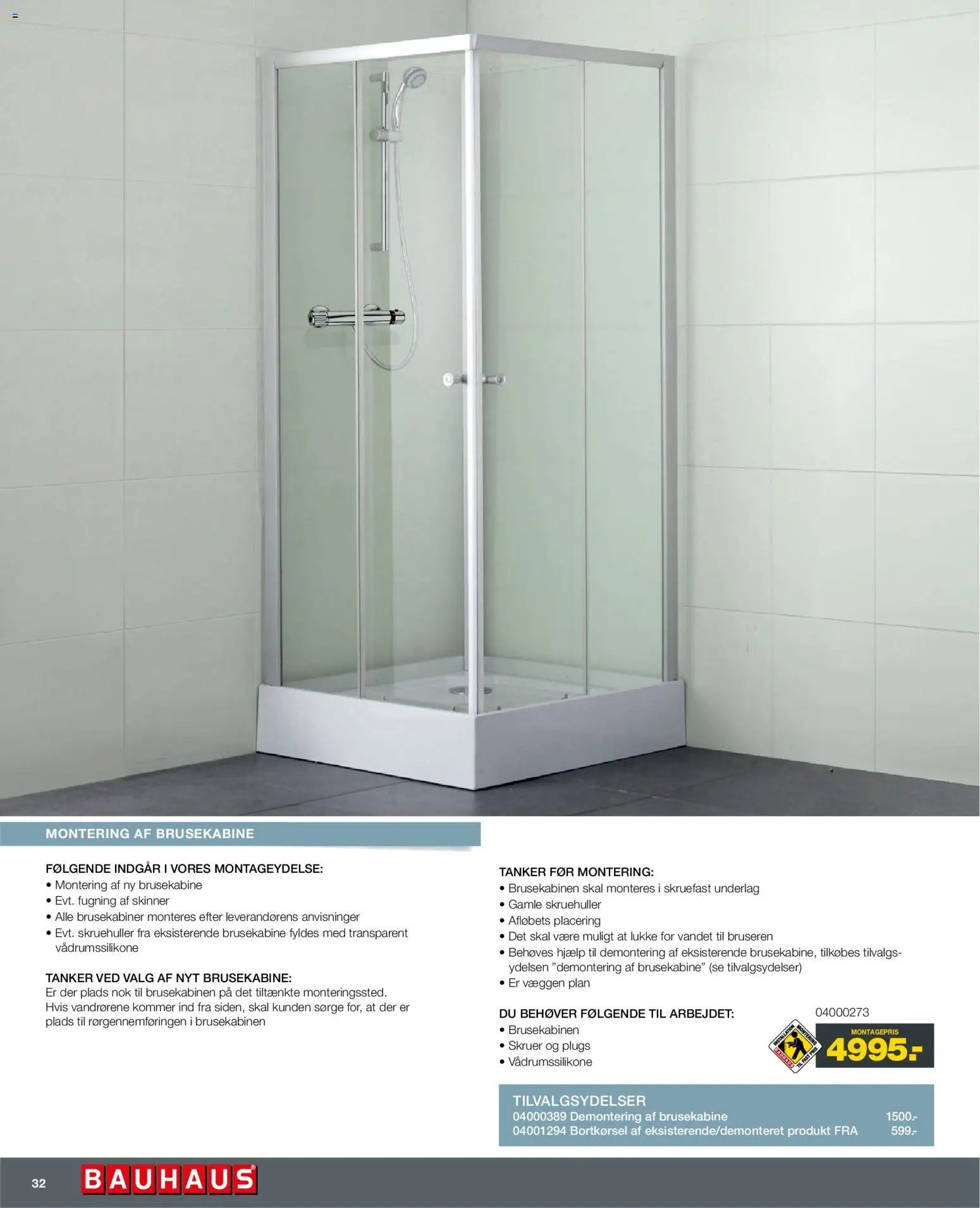 Bauhaus tilbudsavis fra 01/01/2026 Montageservice