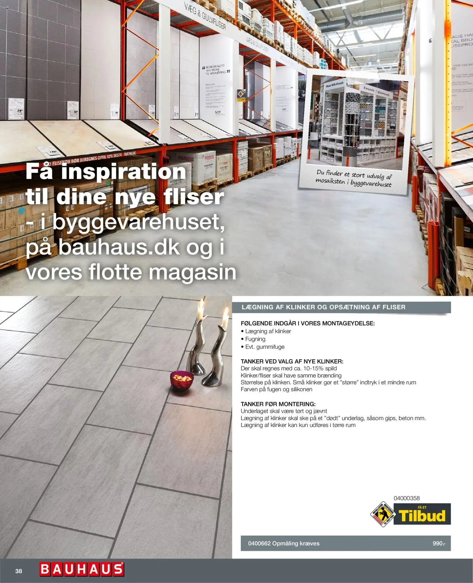 Bauhaus tilbudsavis fra 01/01/2026 Montageservice