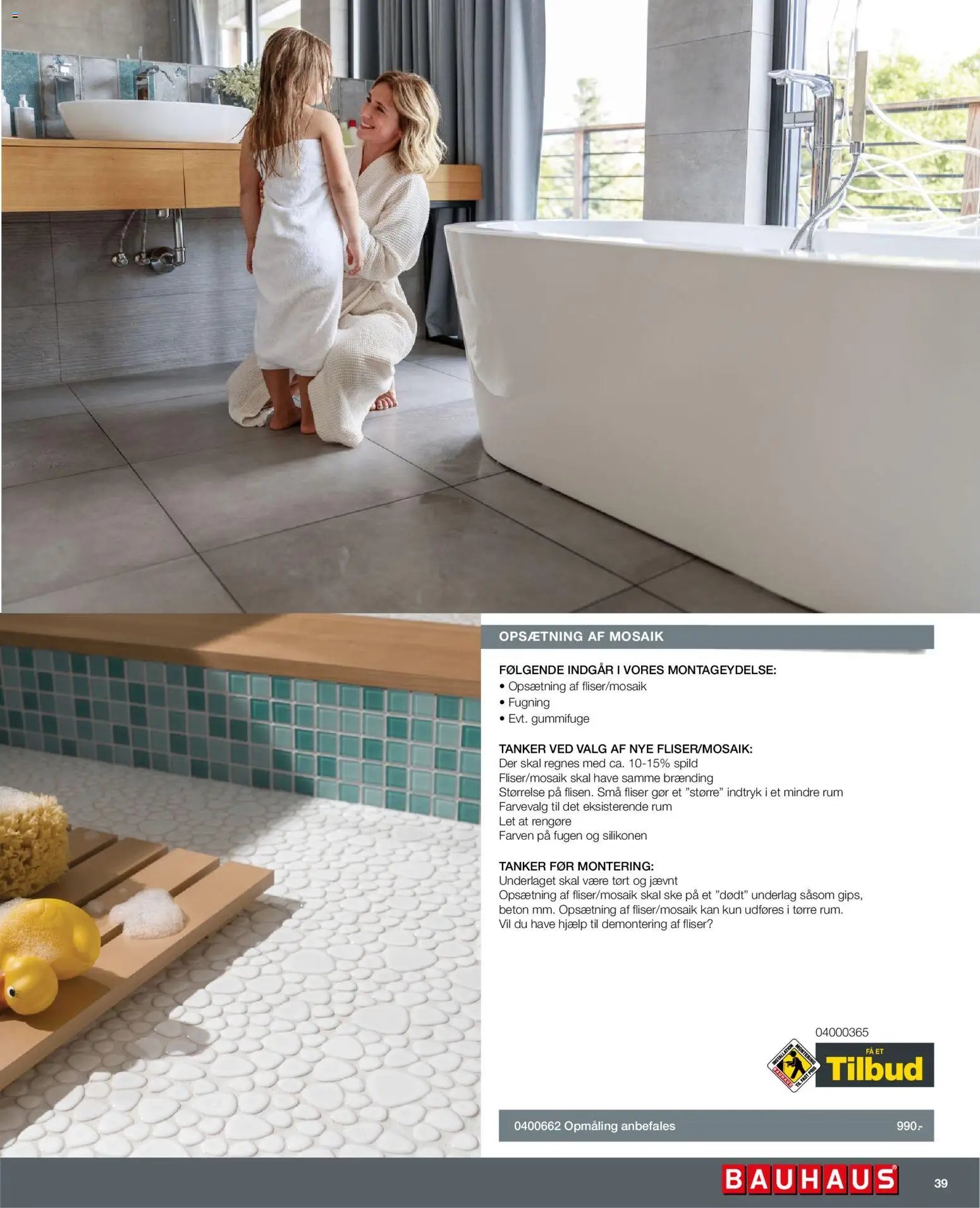 Bauhaus tilbudsavis fra 01/01/2026 Montageservice