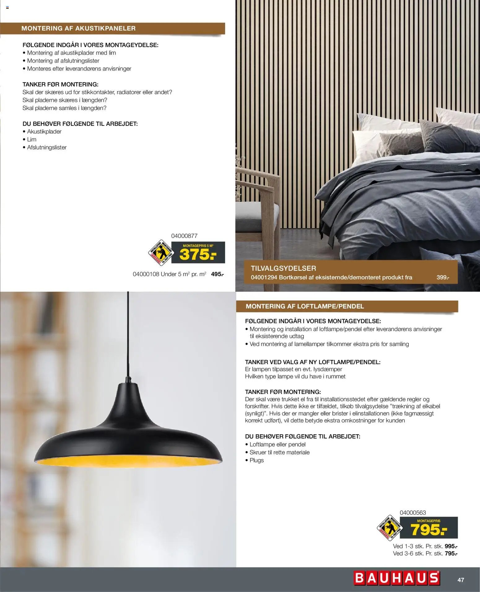 Bauhaus tilbudsavis fra 01/01/2026 Montageservice