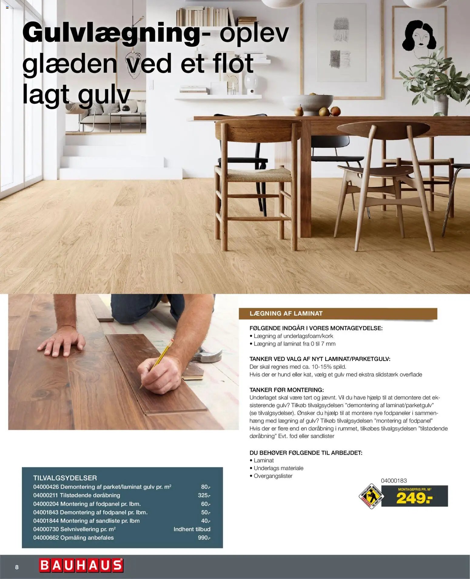 Bauhaus tilbudsavis fra 01/01/2026 Montageservice