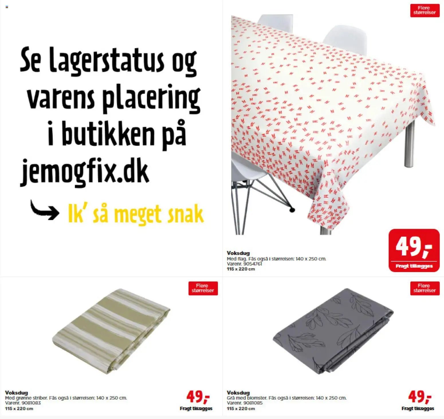 Jem & fix tilbudsavis fra 13/03/2026 Jem & fix - Havemøbelkatalog 2026 (2026-03-13 - 2026-09-30)