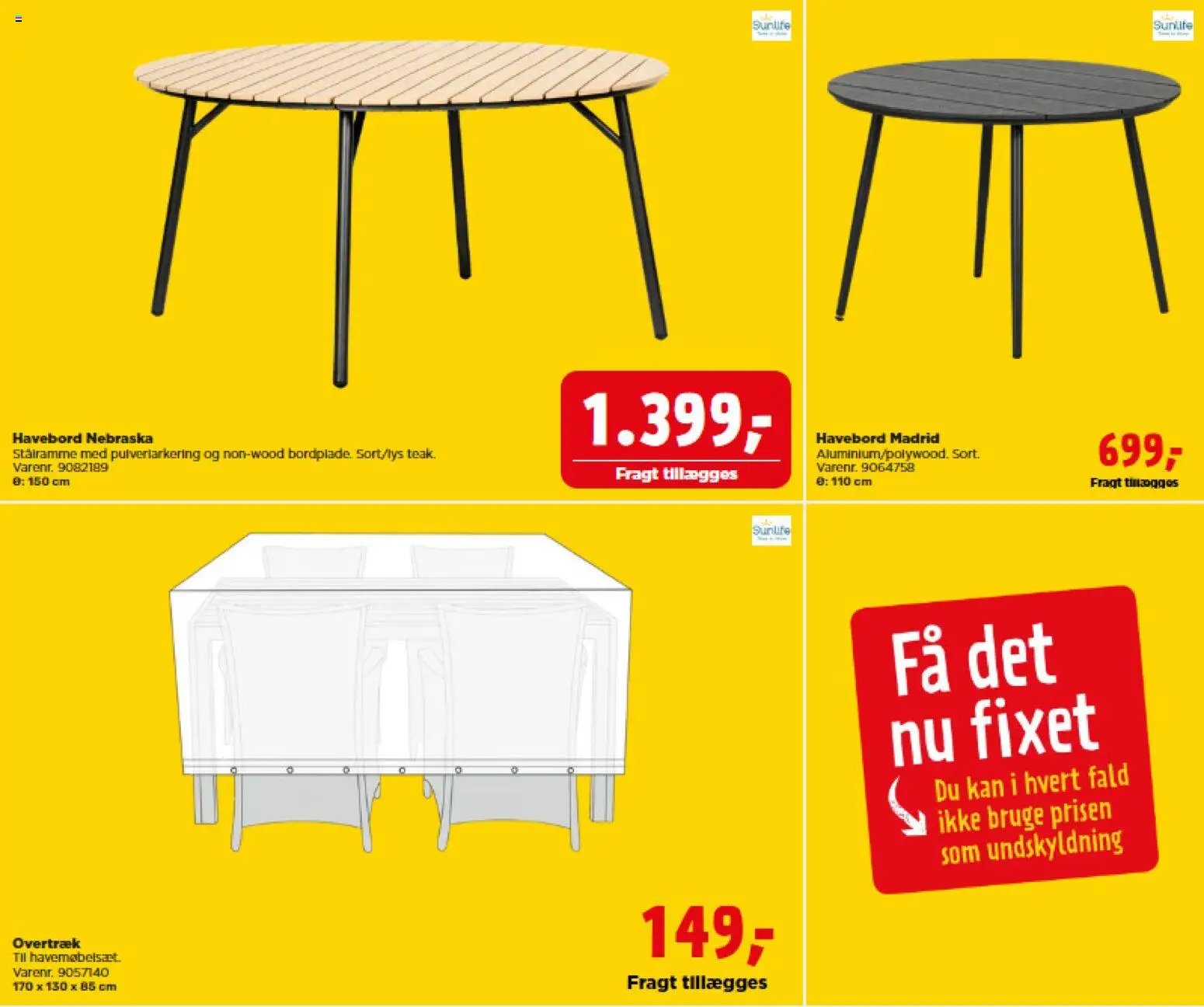 Jem & fix tilbudsavis fra 13/03/2026 Jem & fix - Havemøbelkatalog 2026 (2026-03-13 - 2026-09-30)