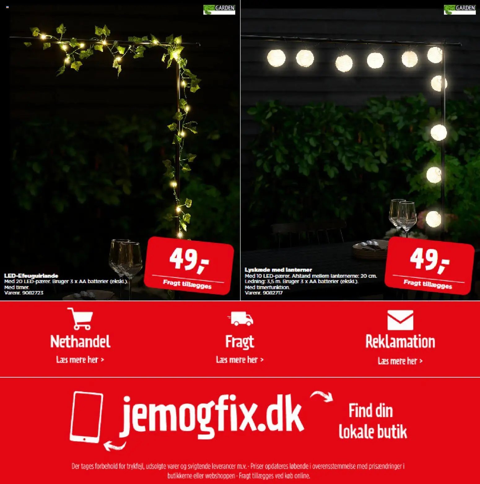 Jem & fix tilbudsavis fra 13/03/2026 Jem & fix - Havemøbelkatalog 2026 (2026-03-13 - 2026-09-30)