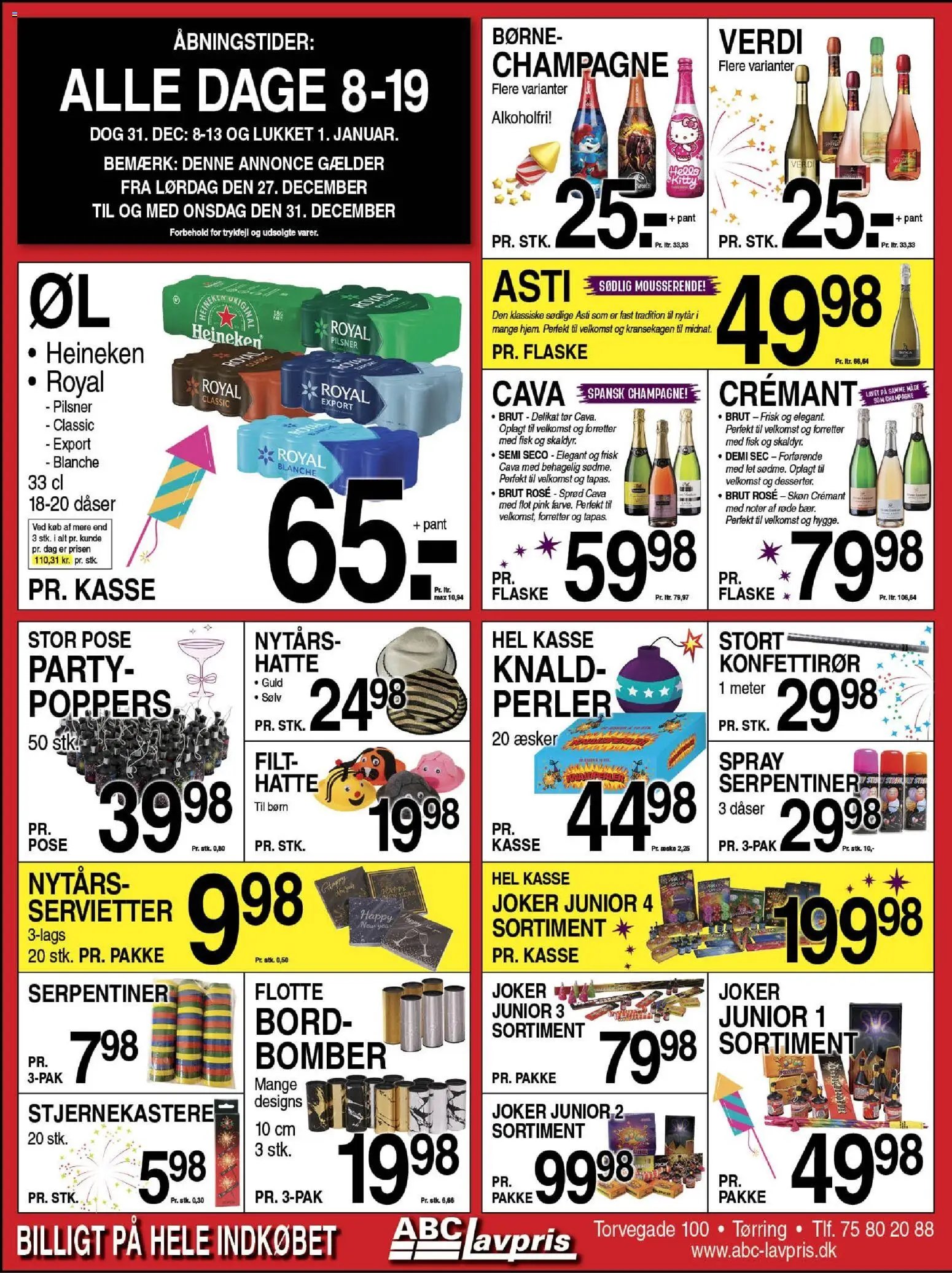 Abc Lavpris tilbudsavis fra 24/12/2025 Tørring