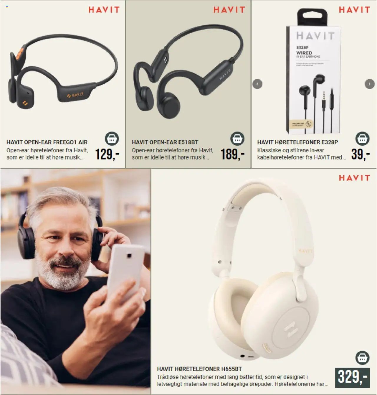 Harald Nyborg tilbudsavis fra 01/10/2025 Elektronik