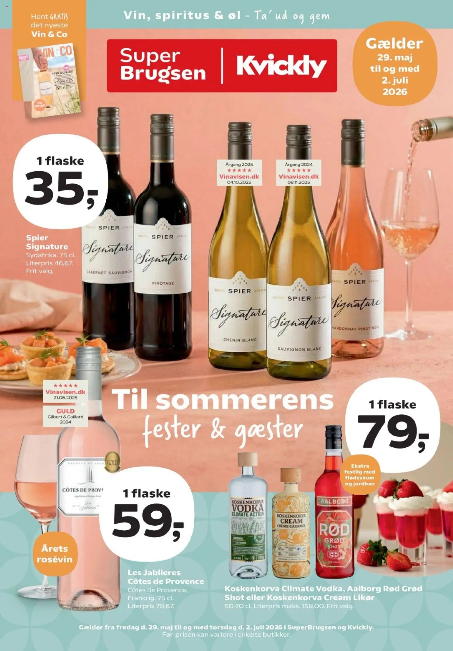 Super Brugsen tilbudsavis fra 29/05/2026 Super Brugsen - Vin katalog