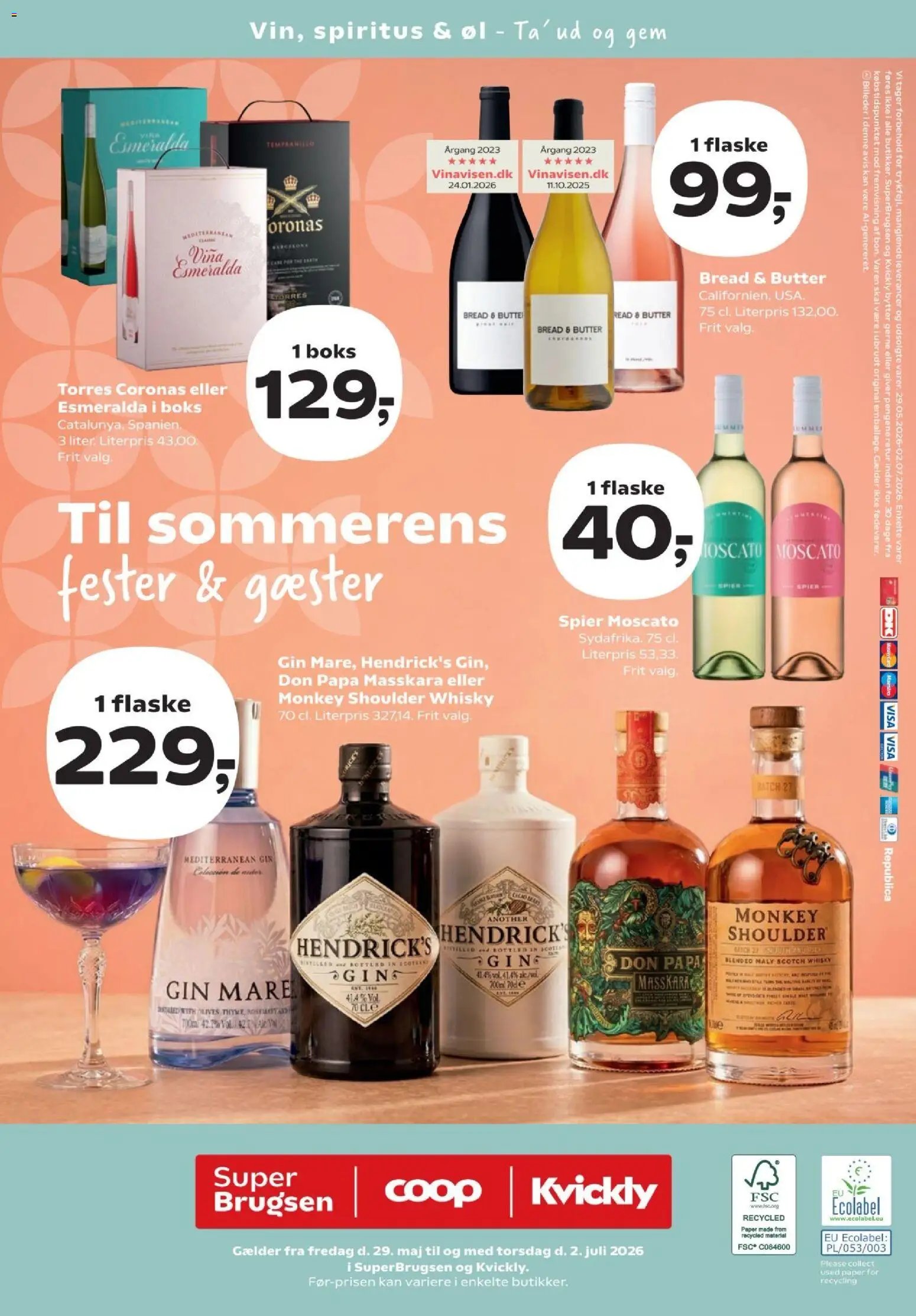 Super Brugsen tilbudsavis fra 29/05/2026 Super Brugsen - Vin katalog