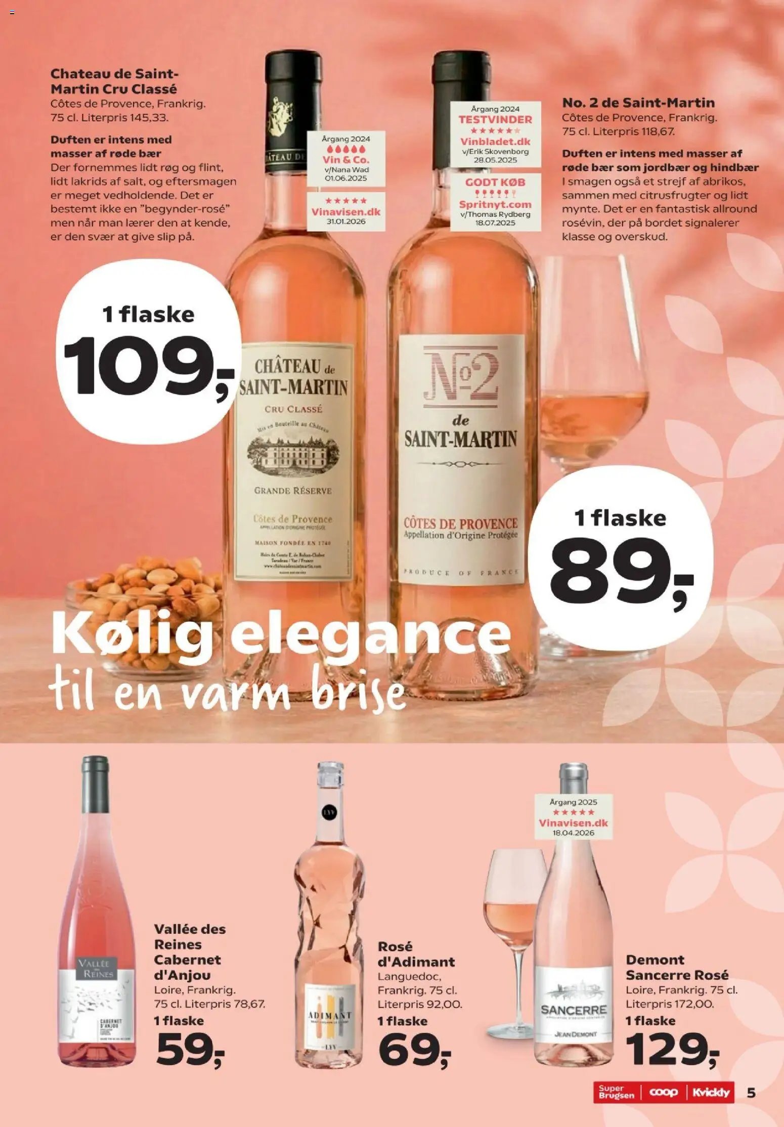Super Brugsen tilbudsavis fra 29/05/2026 Super Brugsen - Vin katalog