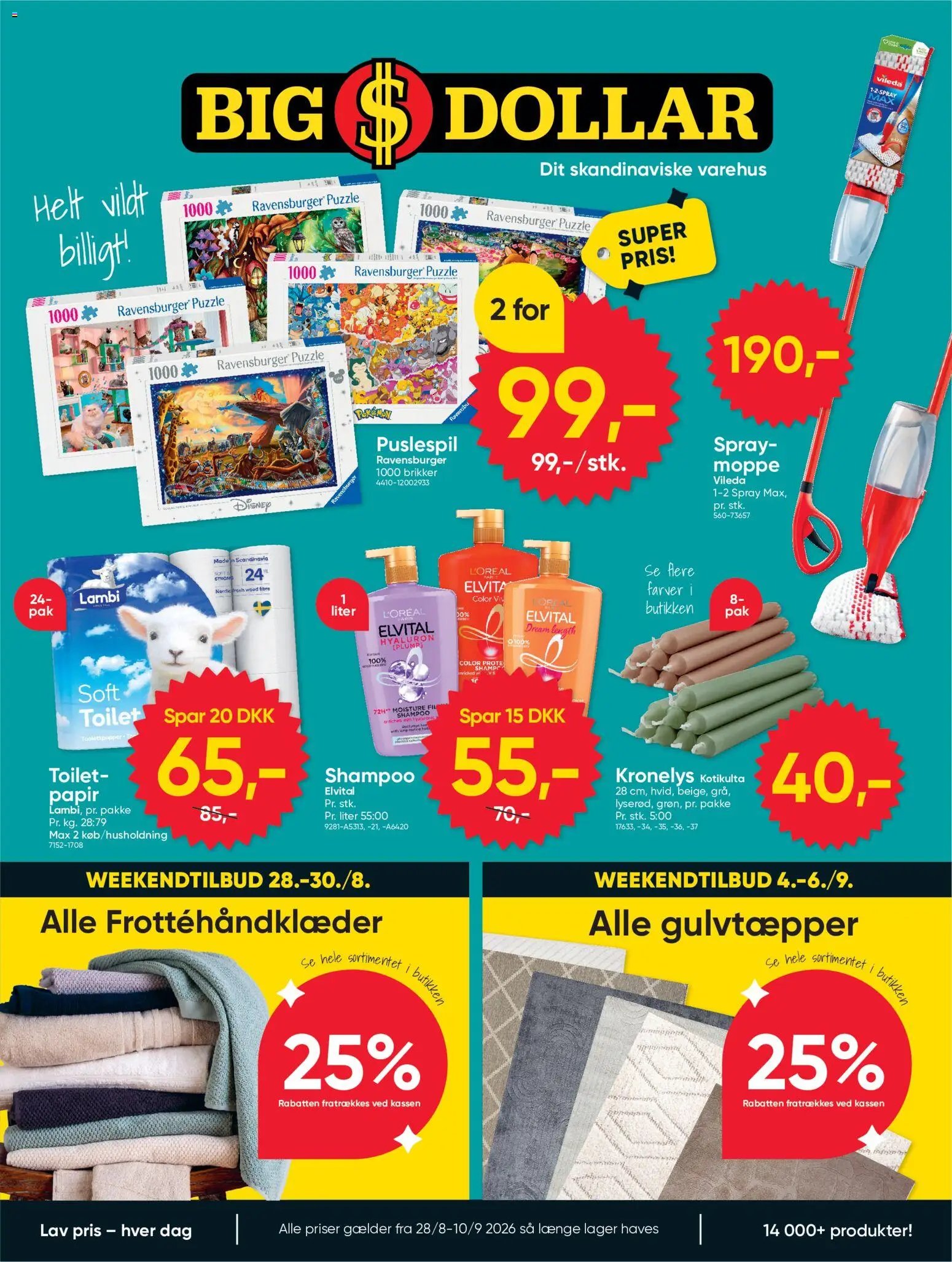 Bigdollar tilbudsavis fra 28/08/2026 Bigdollar - Tilbudsavis