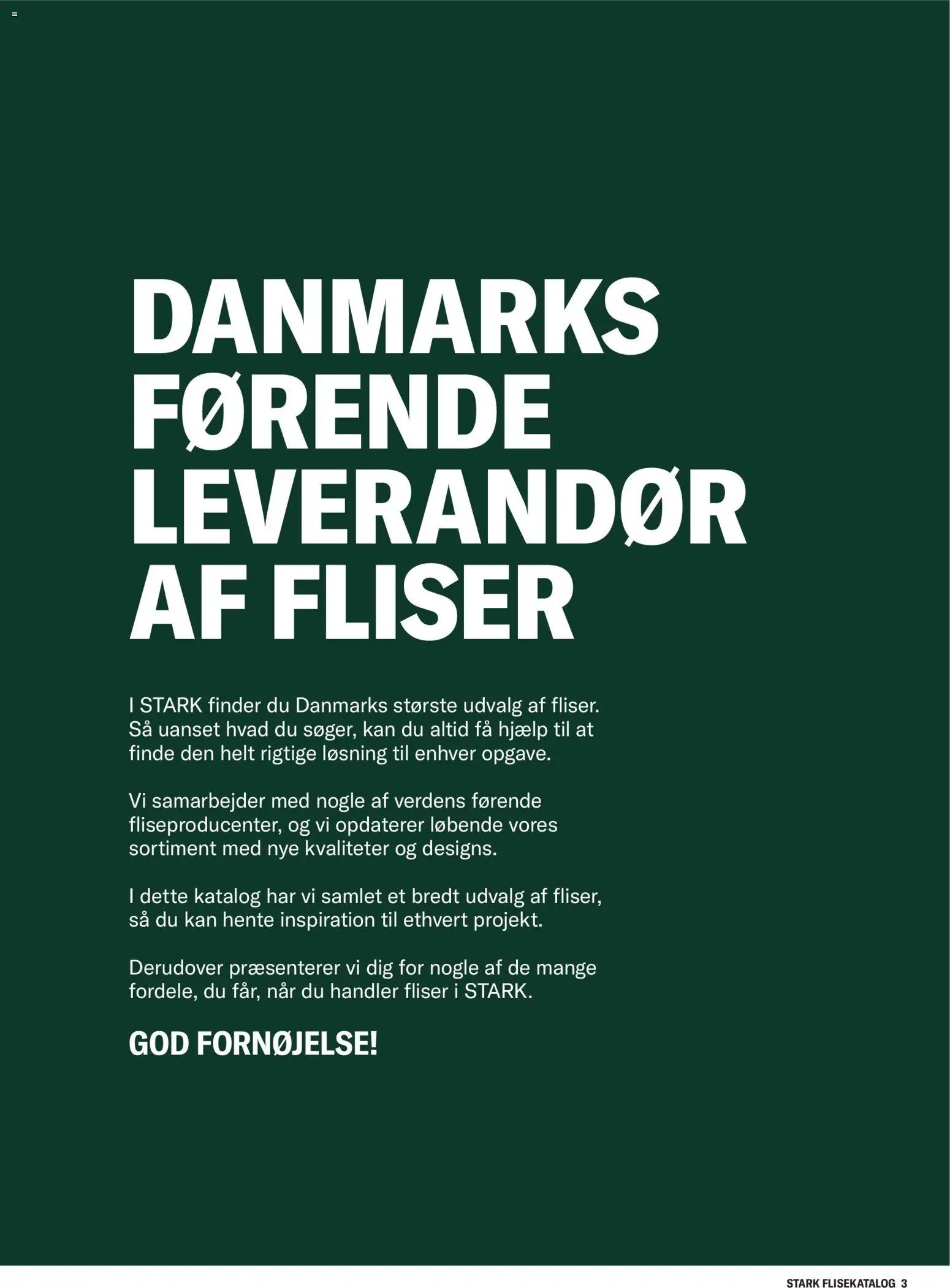 Stark tilbudsavis fra 01/01/2026 Fliser (2026-01-01)