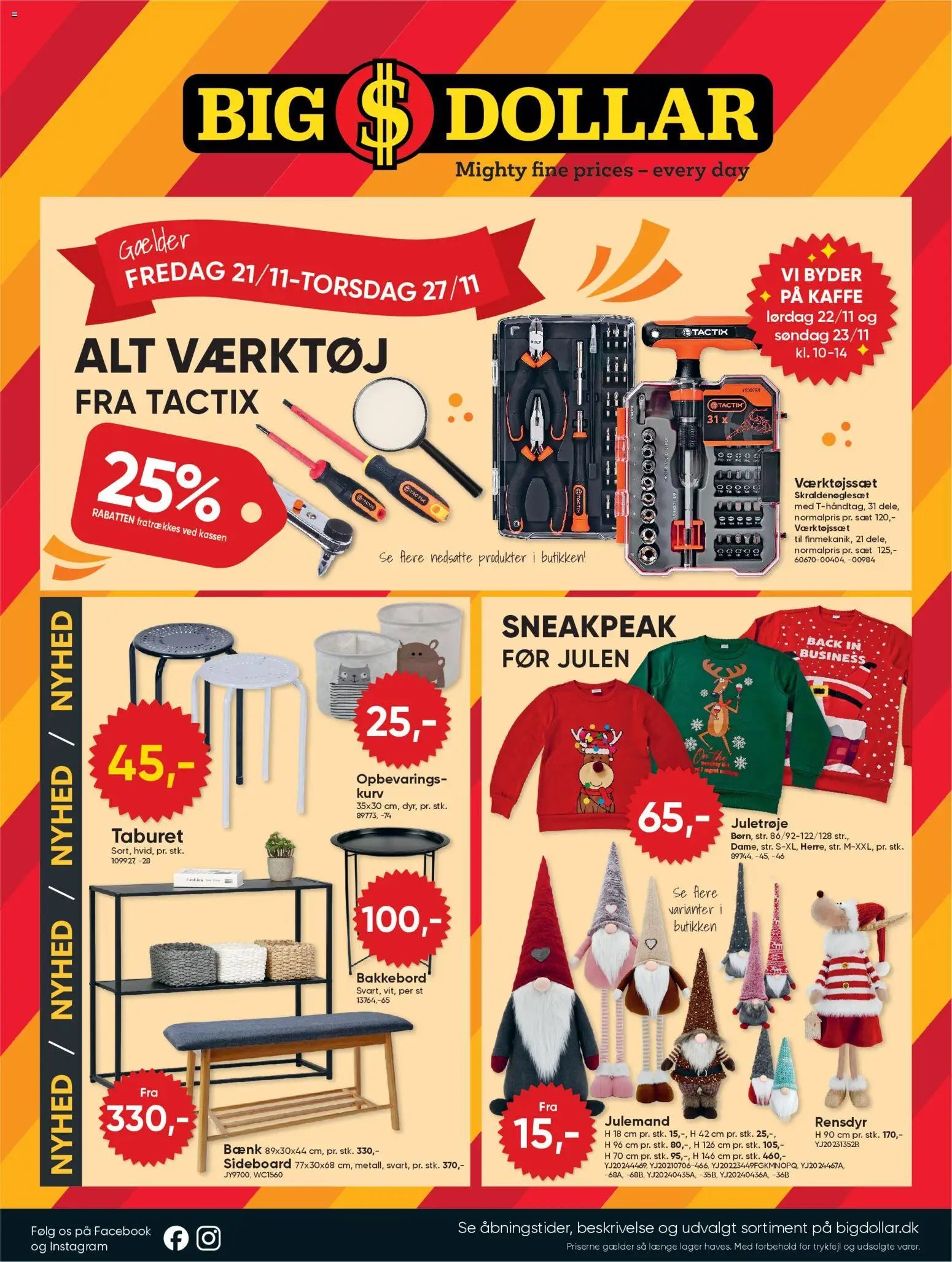 Bigdollar tilbudsavis fra 14/11/2025 Tilbudsavis