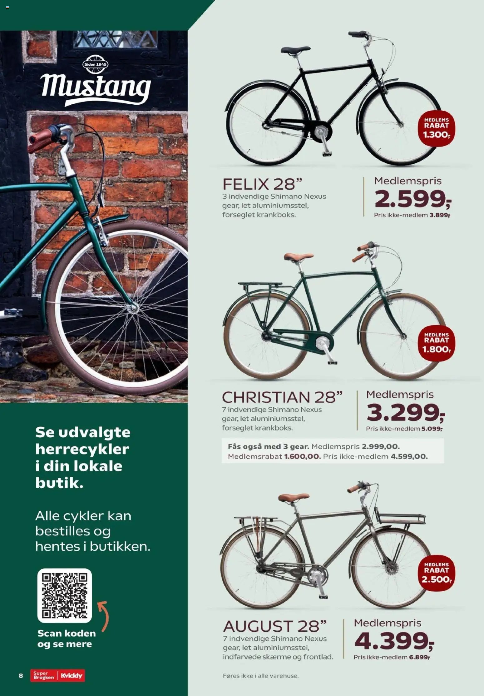 Super Brugsen tilbudsavis fra 31/07/2026 Super Brugsen - Mustang katalog