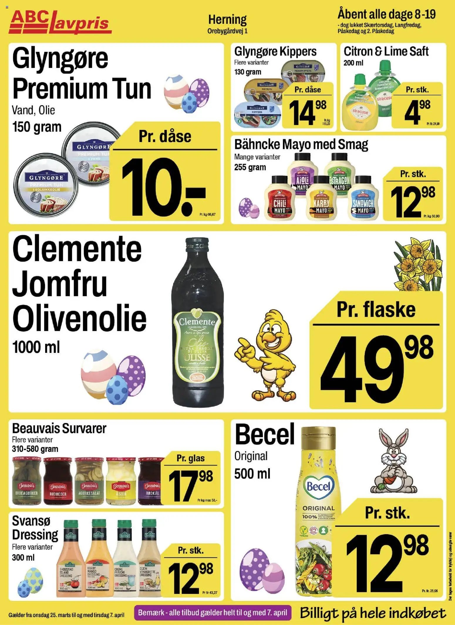 Abc Lavpris tilbudsavis fra 25/03/2026 Abc Lavpris - Herning