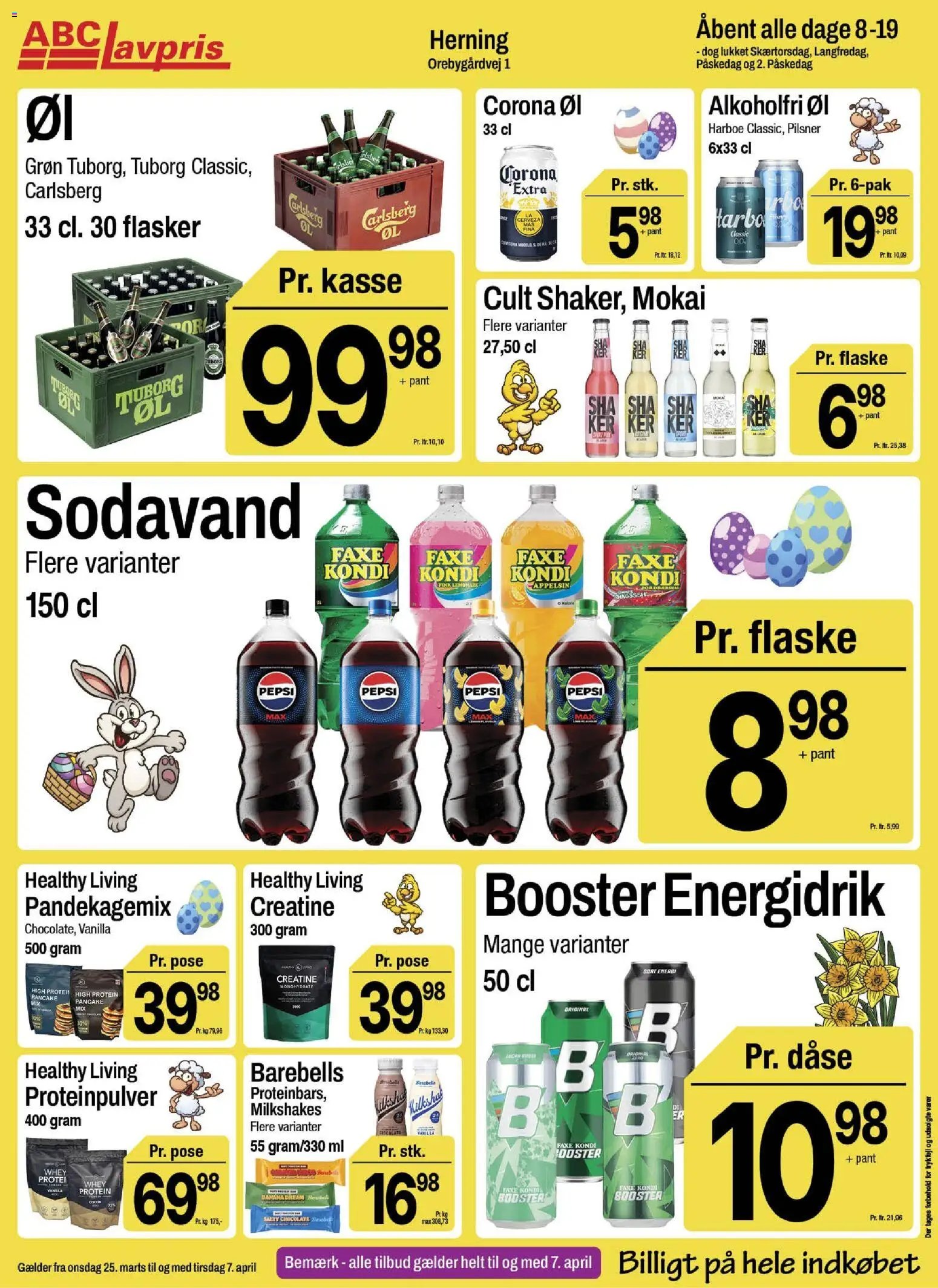 Abc Lavpris tilbudsavis fra 25/03/2026 Abc Lavpris - Herning