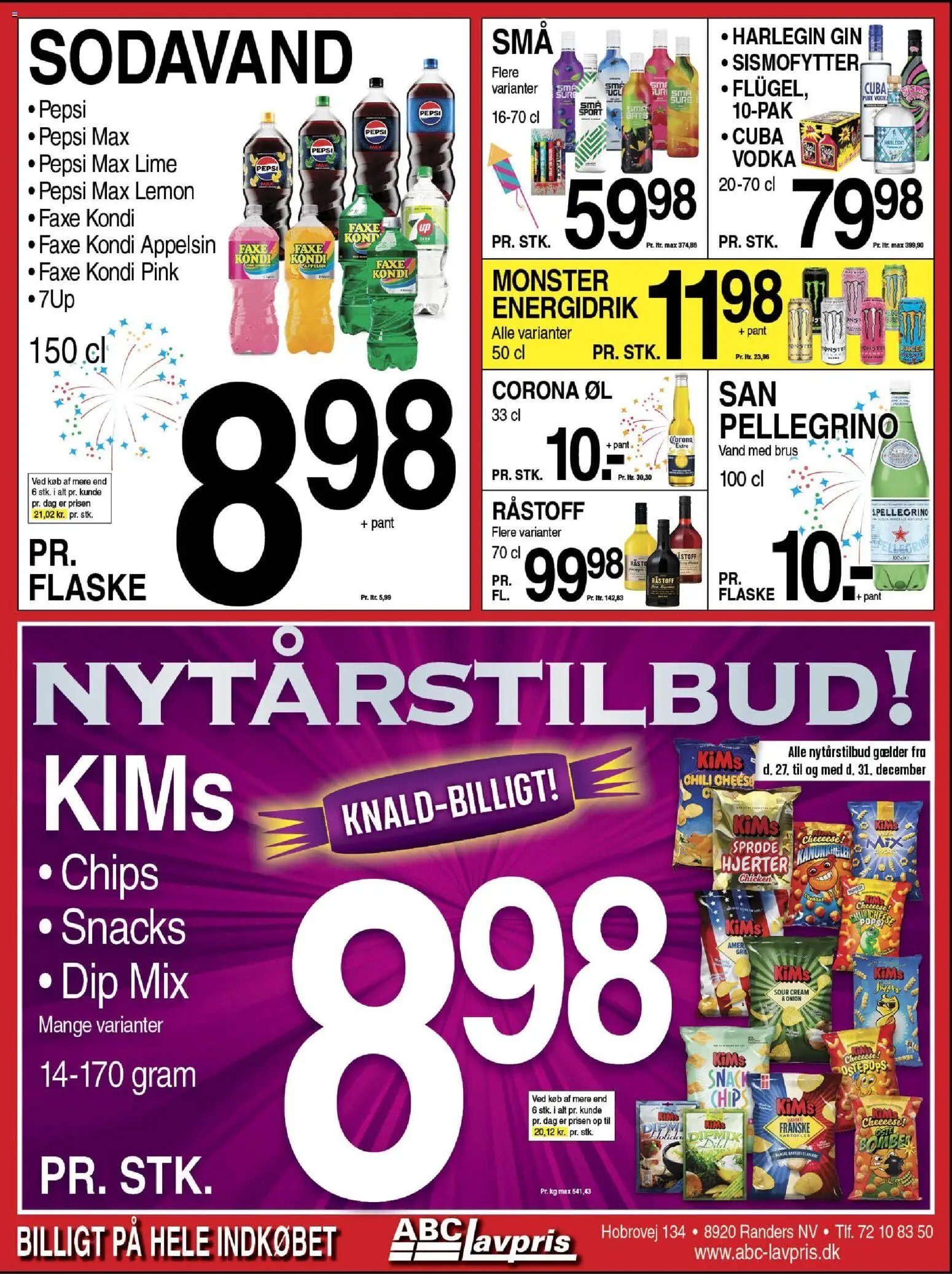 Abc Lavpris tilbudsavis fra 24/12/2025 Randers NV