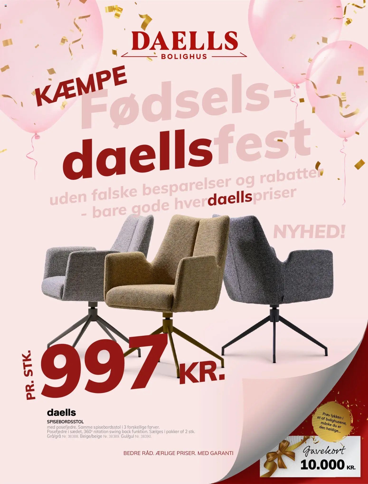 Nye Daells Bolighus tilbud fra 29/10/2026