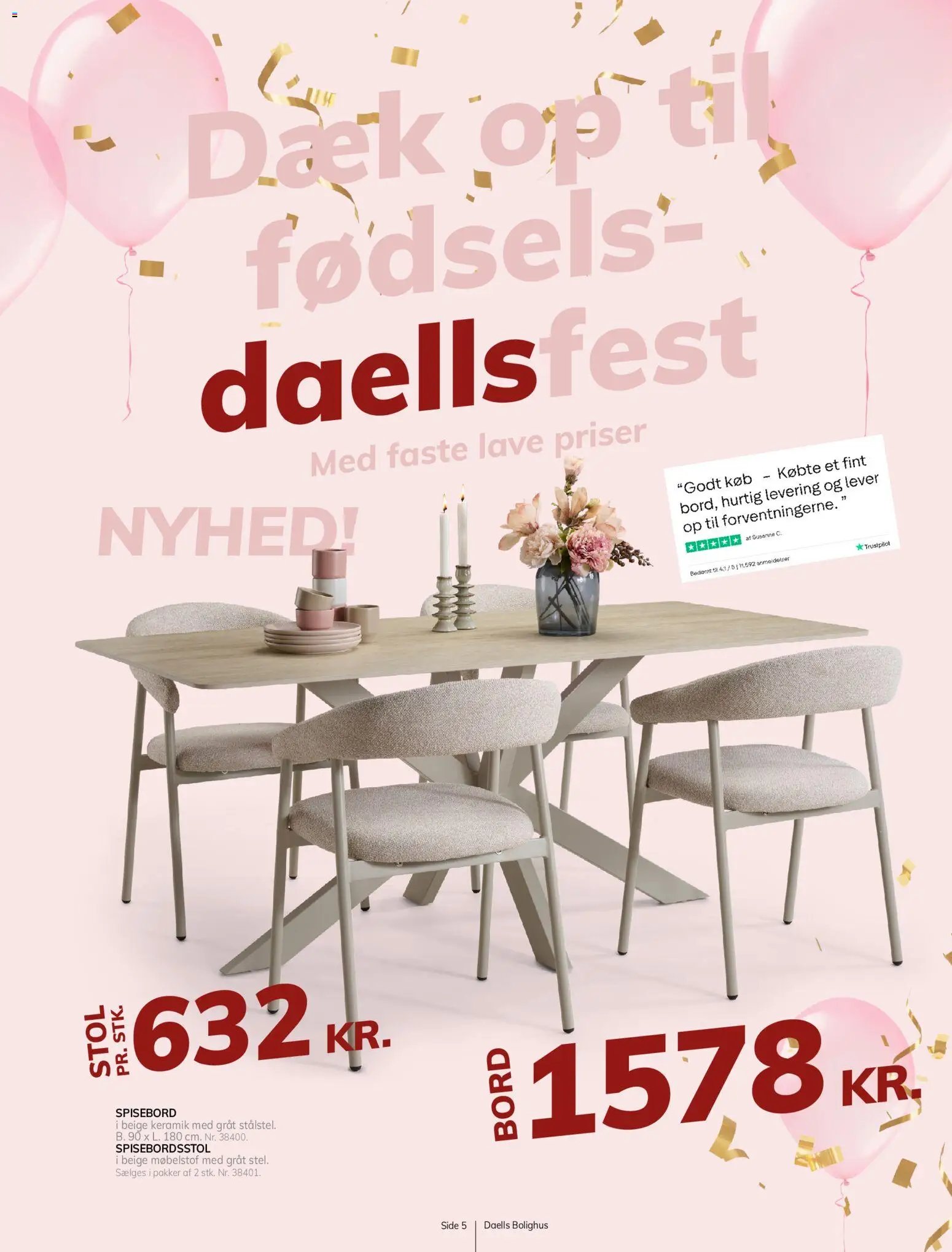 Nye Daells Bolighus tilbud fra 29/10/2026