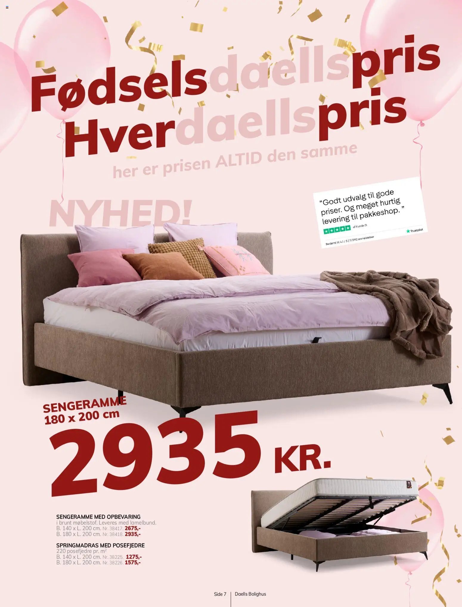 Nye Daells Bolighus tilbud fra 29/10/2026