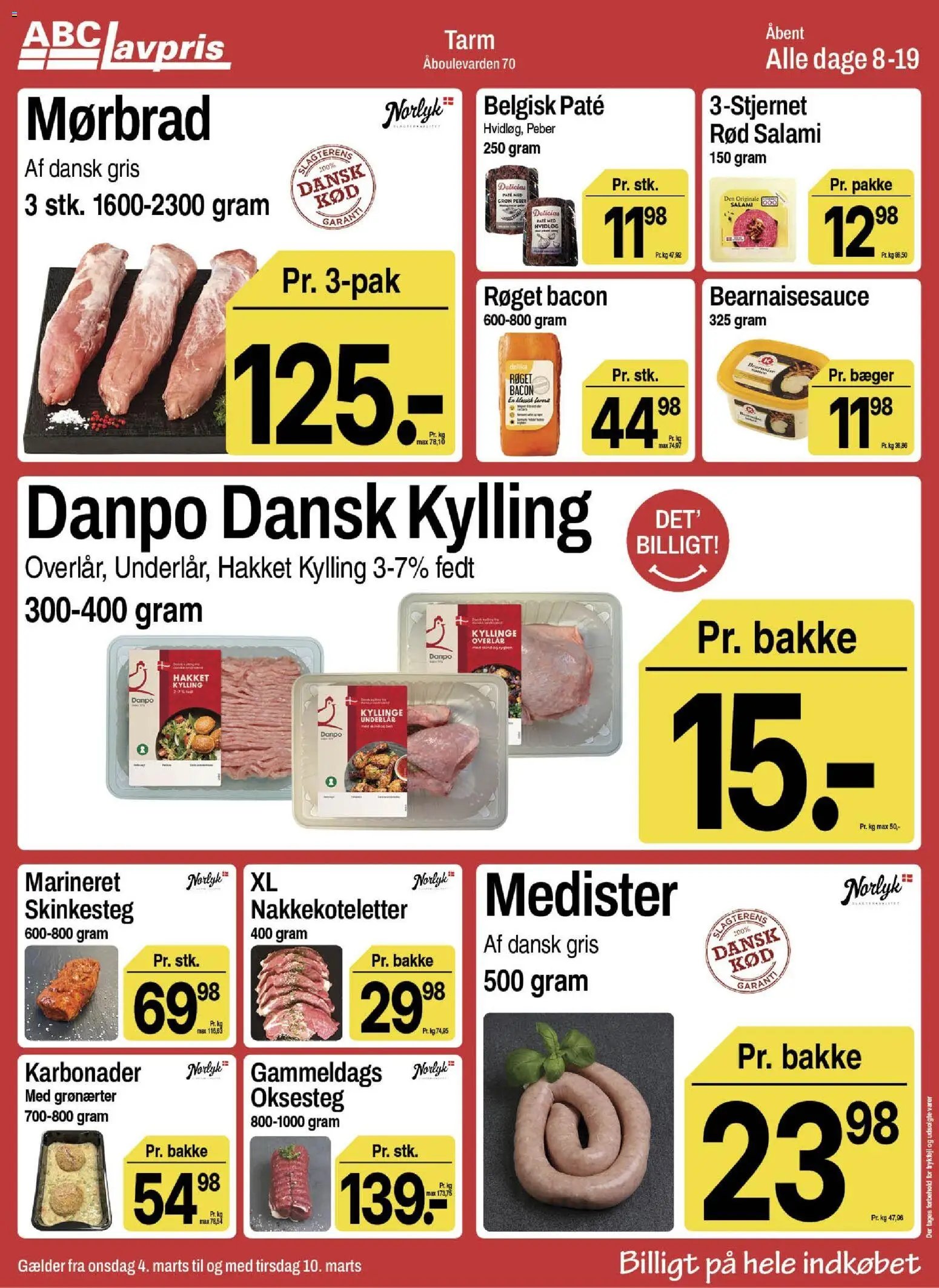 Abc Lavpris tilbudsavis fra 04/03/2026 Tarm