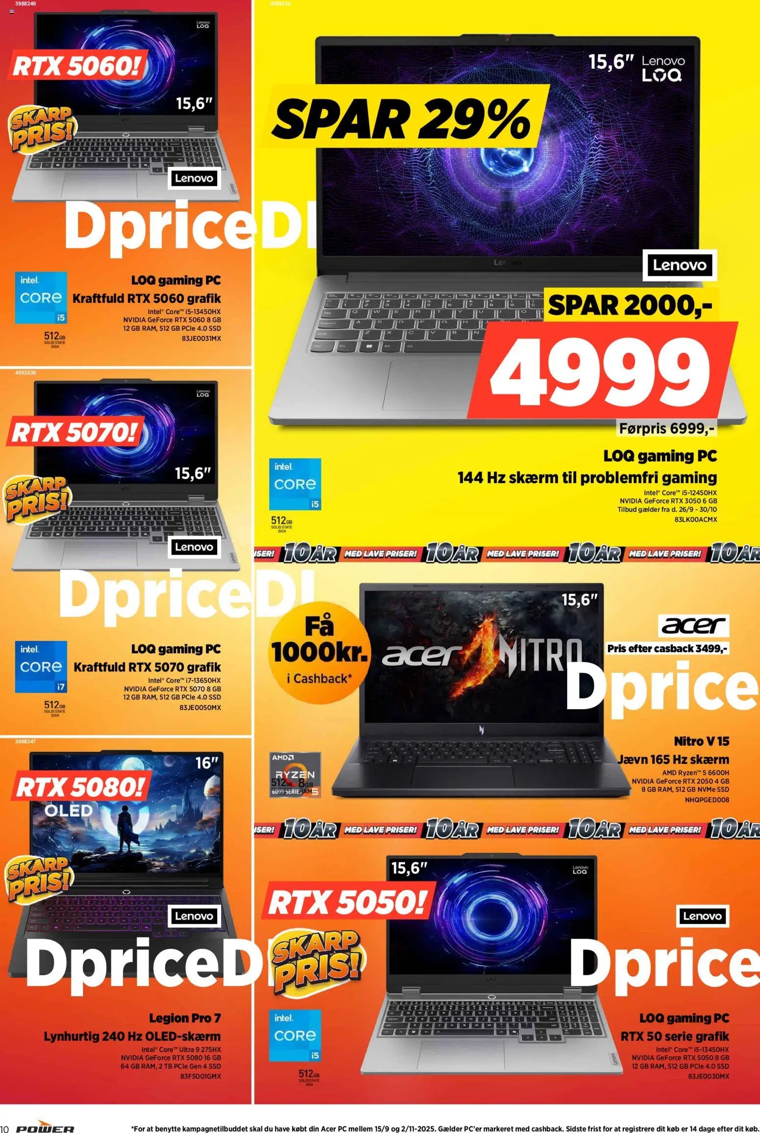 Power tilbudsavis fra 24/10/2025 Tilbudsavis