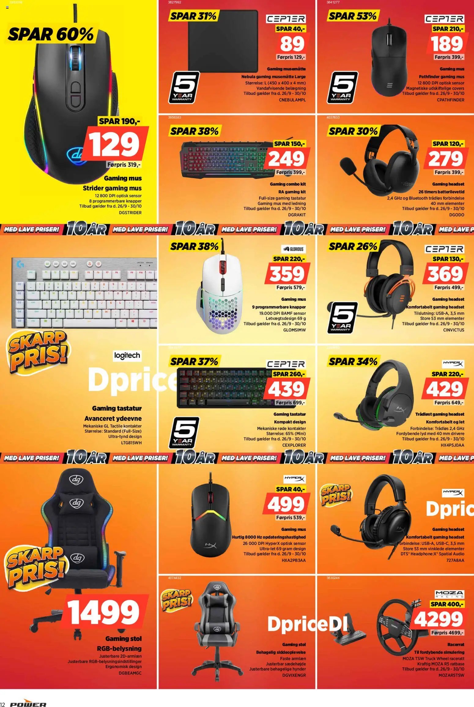 Power tilbudsavis fra 24/10/2025 Tilbudsavis