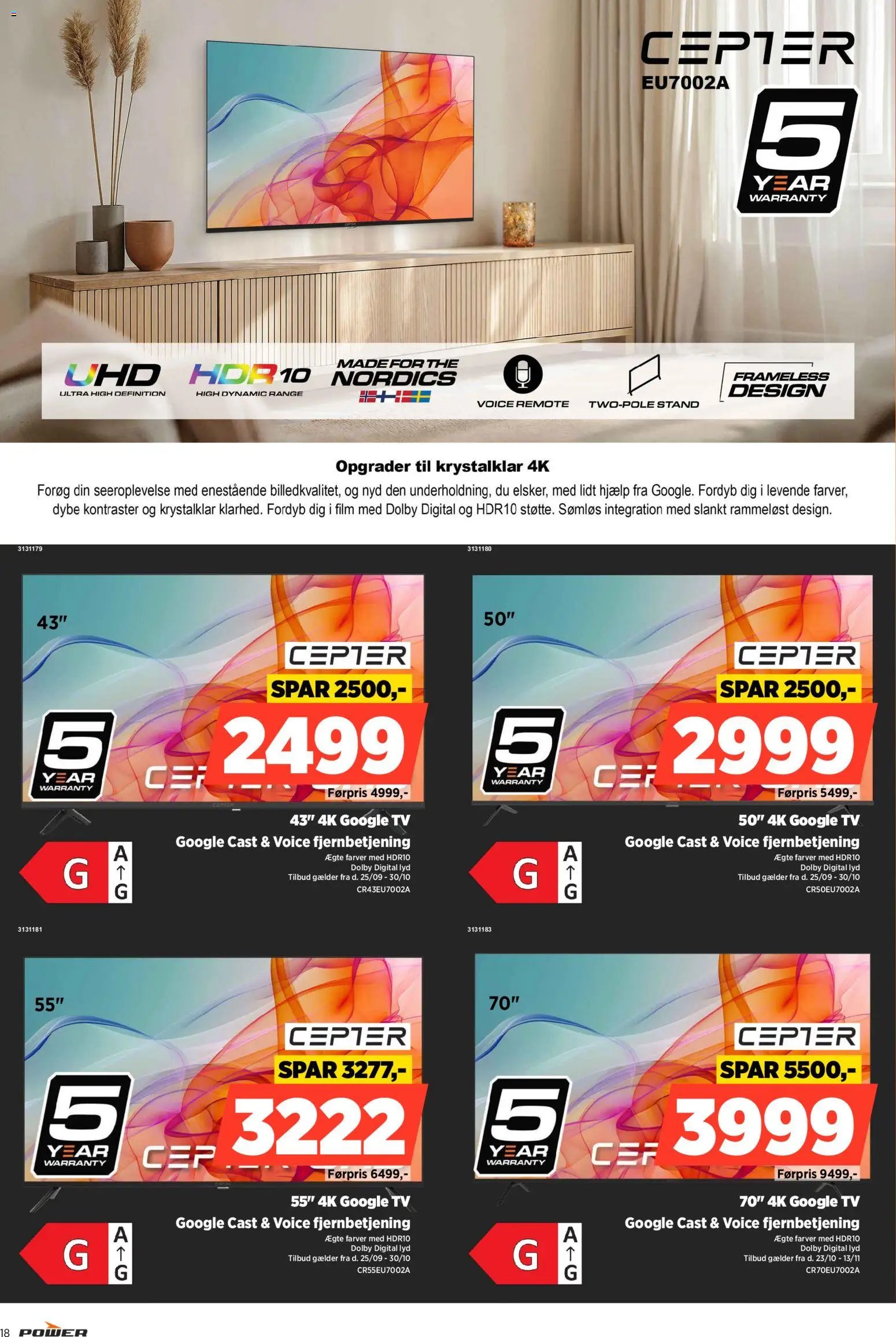 Power tilbudsavis fra 24/10/2025 Tilbudsavis