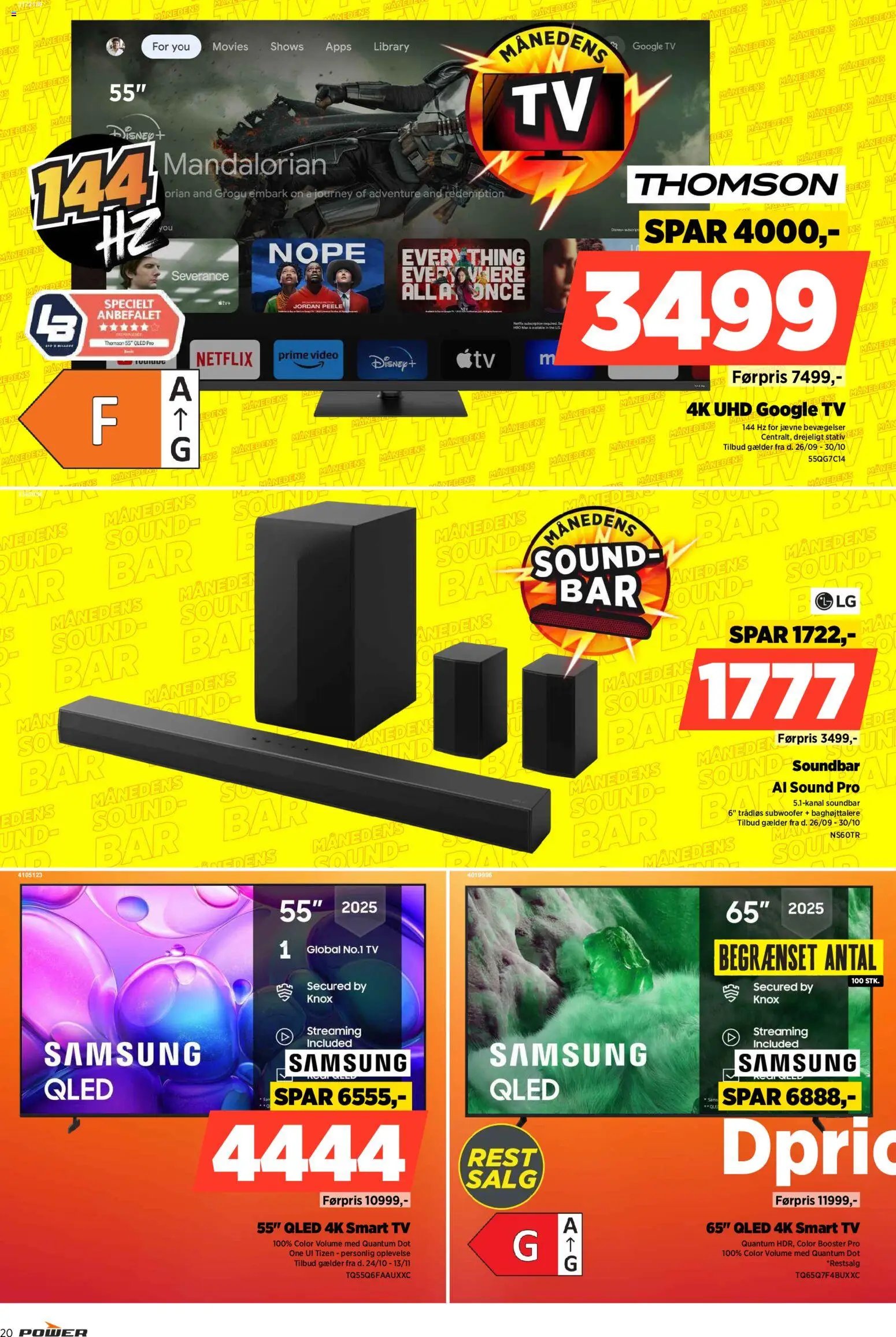 Power tilbudsavis fra 24/10/2025 Tilbudsavis