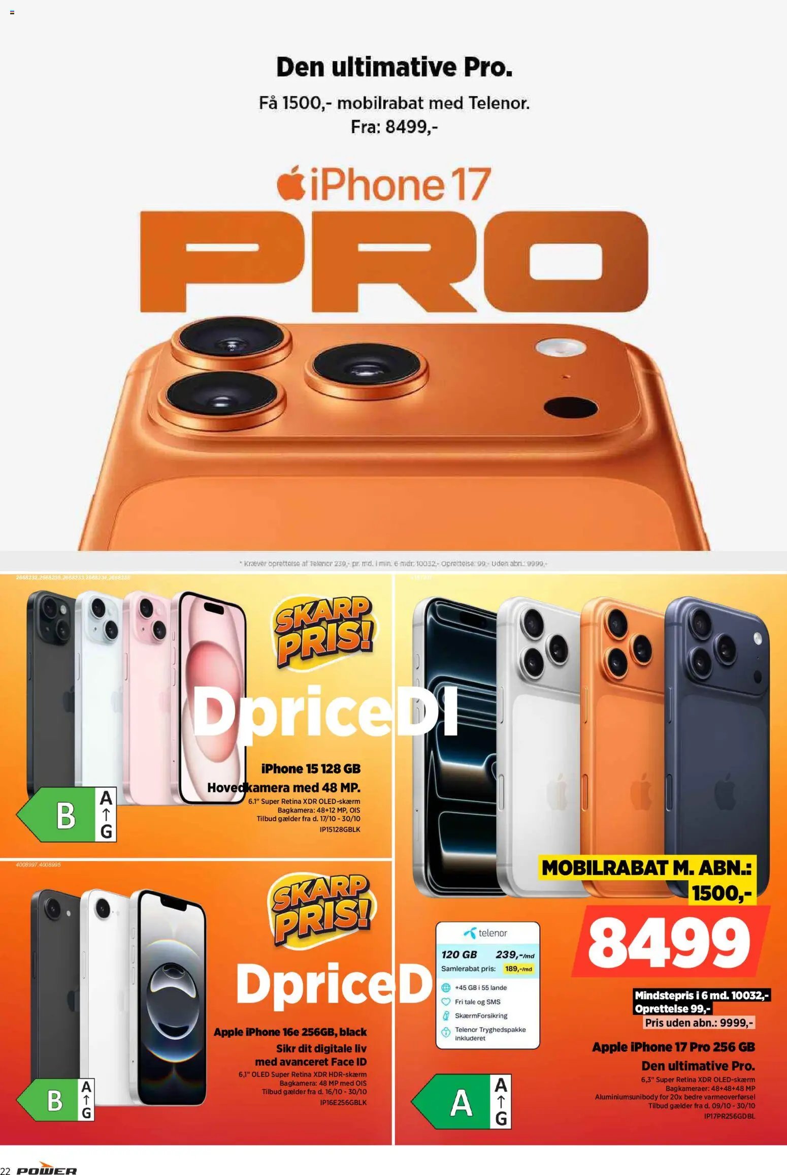 Power tilbudsavis fra 24/10/2025 Tilbudsavis