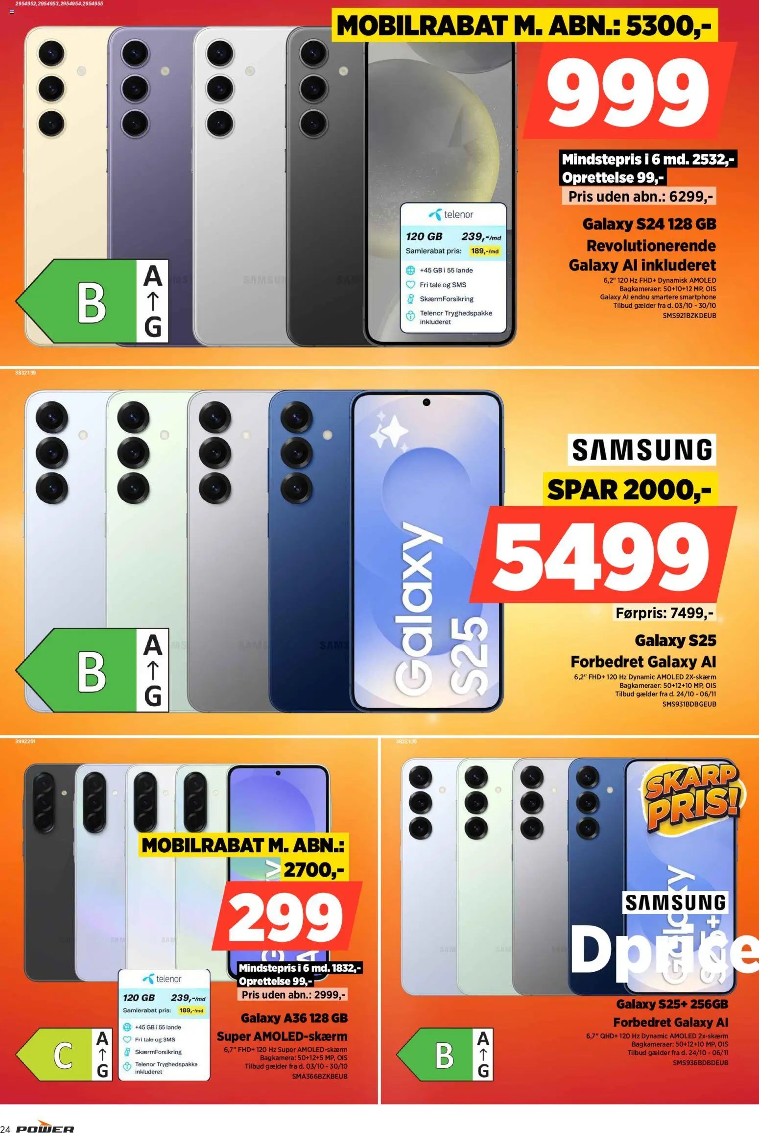 Power tilbudsavis fra 24/10/2025 Tilbudsavis