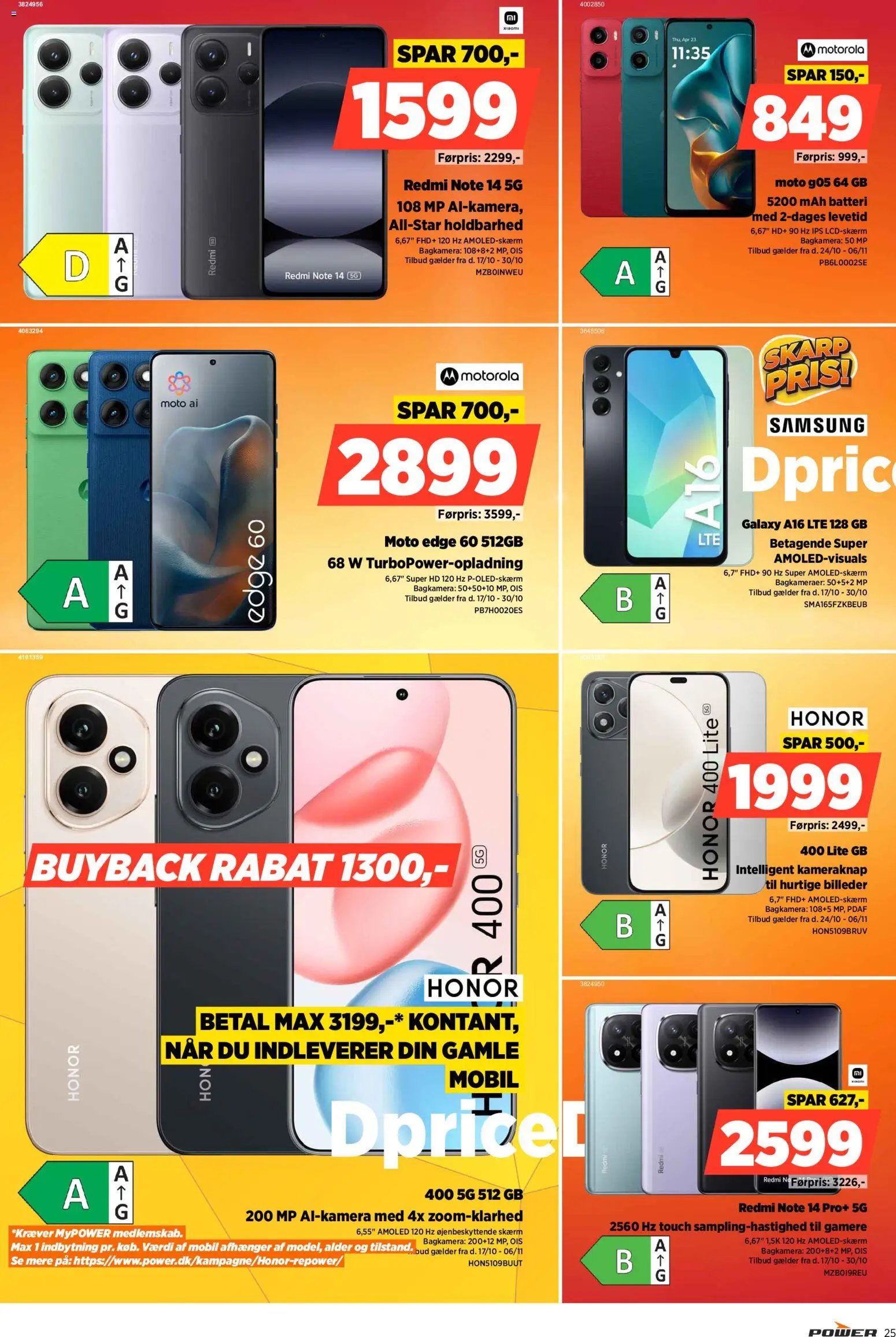 Power tilbudsavis fra 24/10/2025 Tilbudsavis