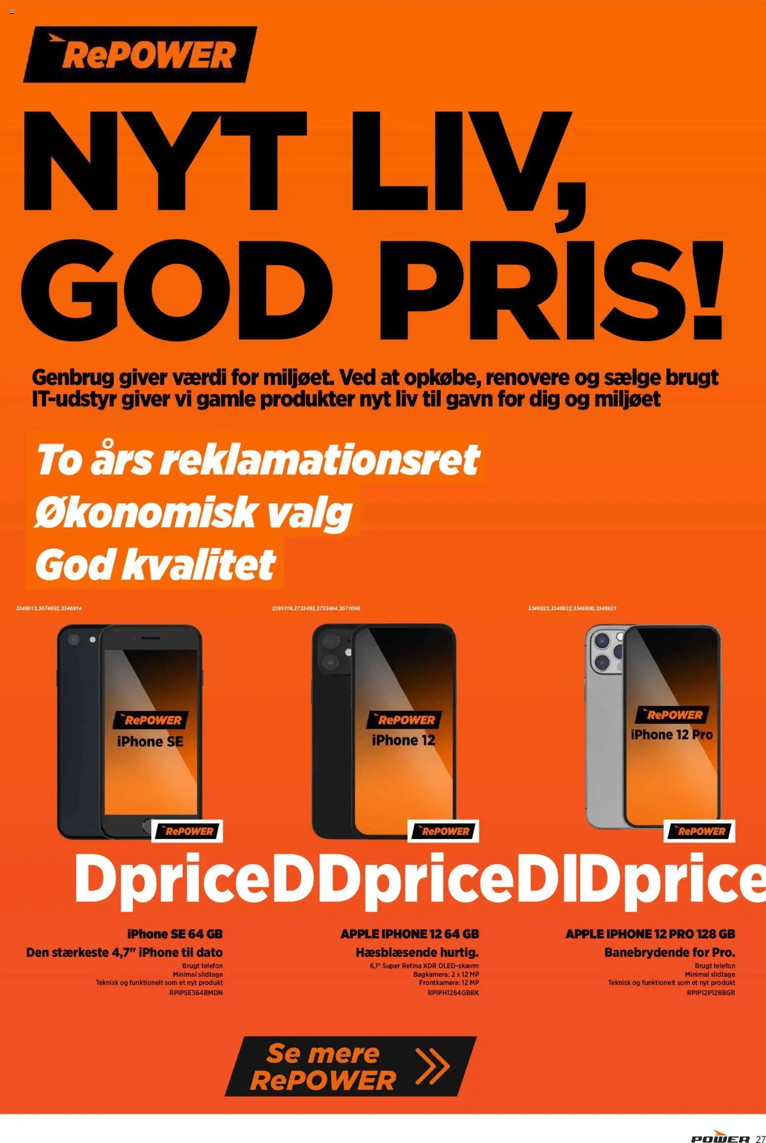 Power tilbudsavis fra 24/10/2025 Tilbudsavis