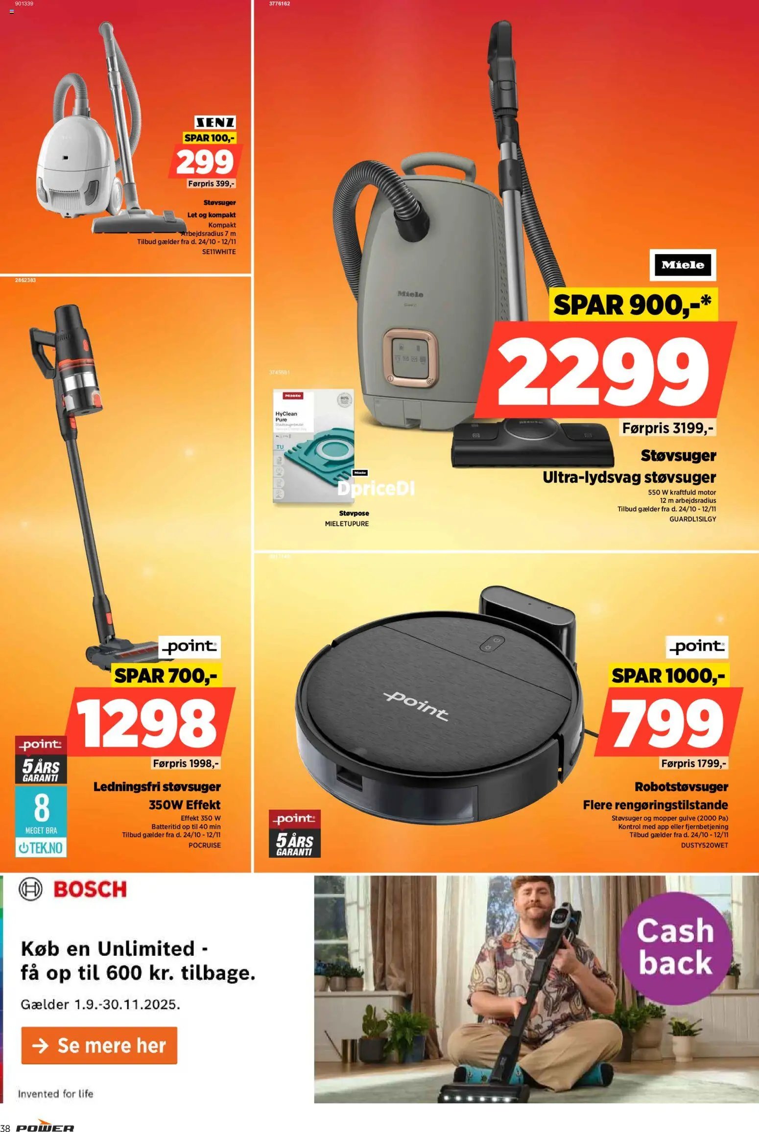 Power tilbudsavis fra 24/10/2025 Tilbudsavis