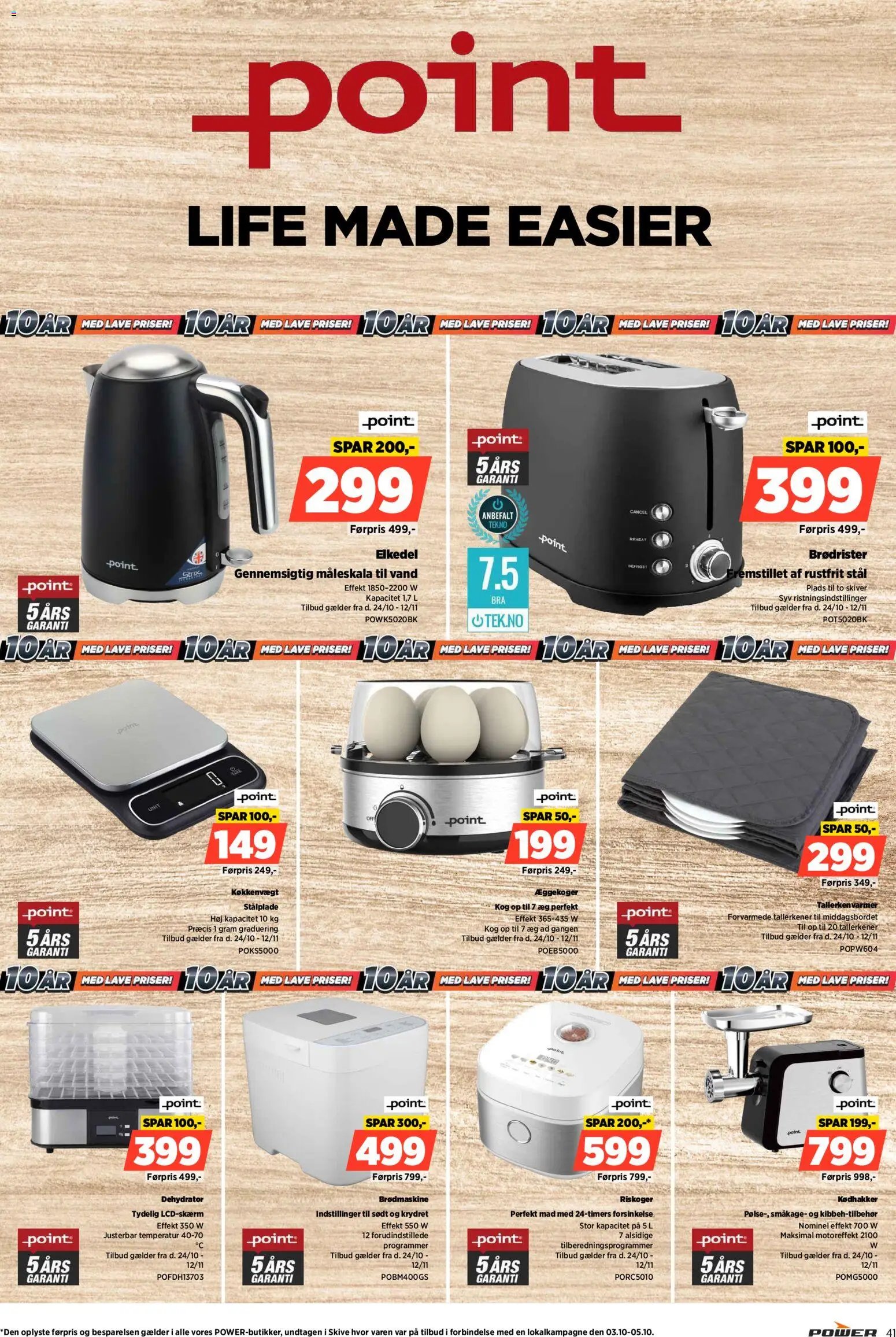 Power tilbudsavis fra 24/10/2025 Tilbudsavis