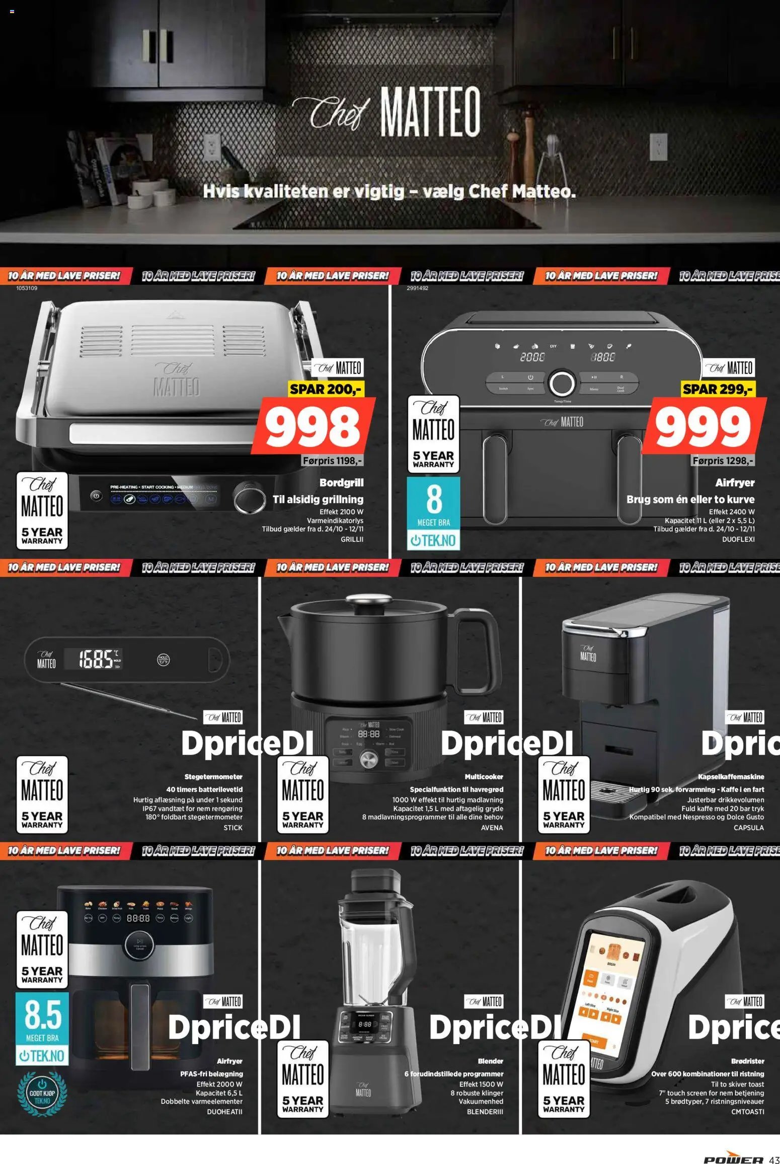 Power tilbudsavis fra 24/10/2025 Tilbudsavis