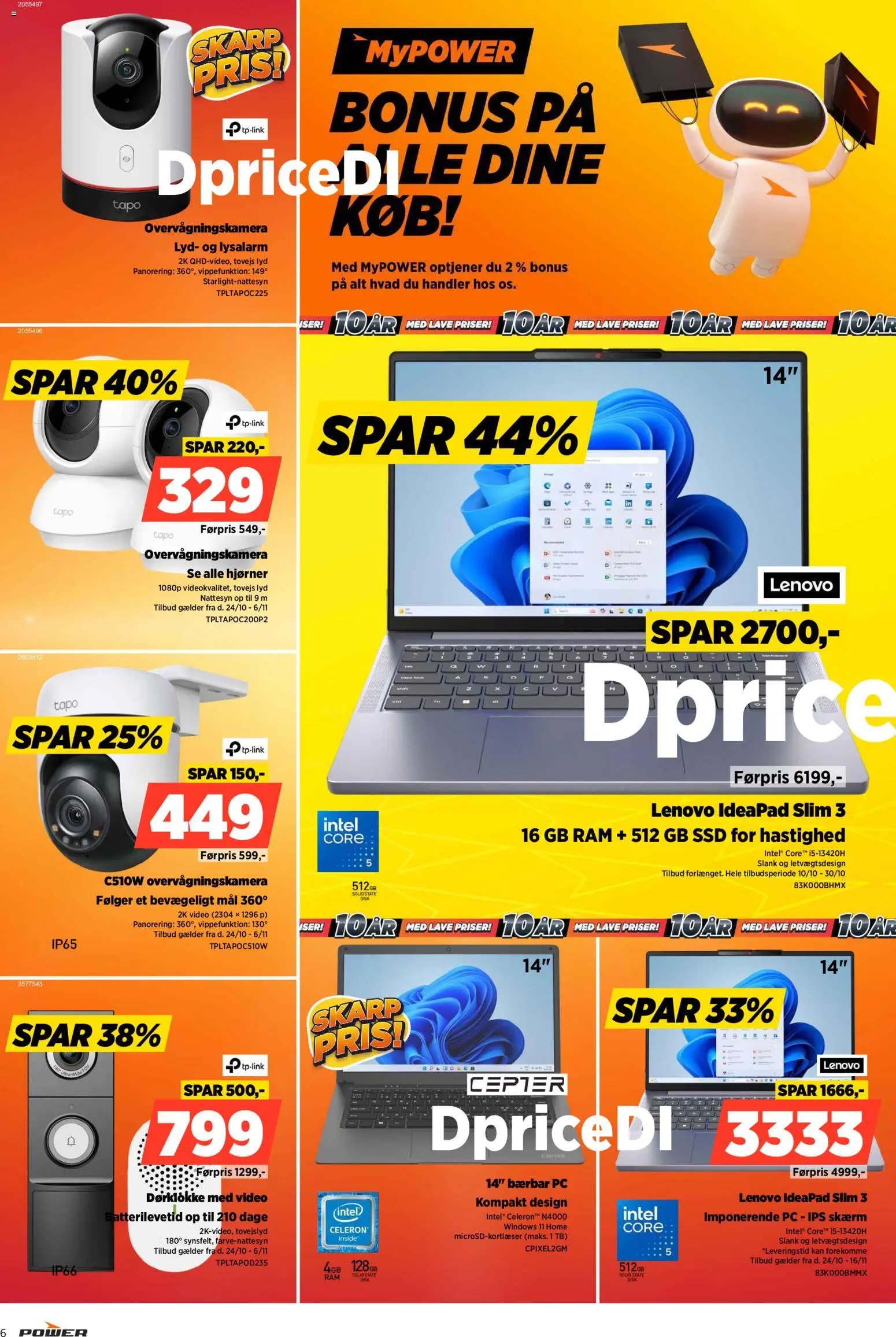 Power tilbudsavis fra 24/10/2025 Tilbudsavis