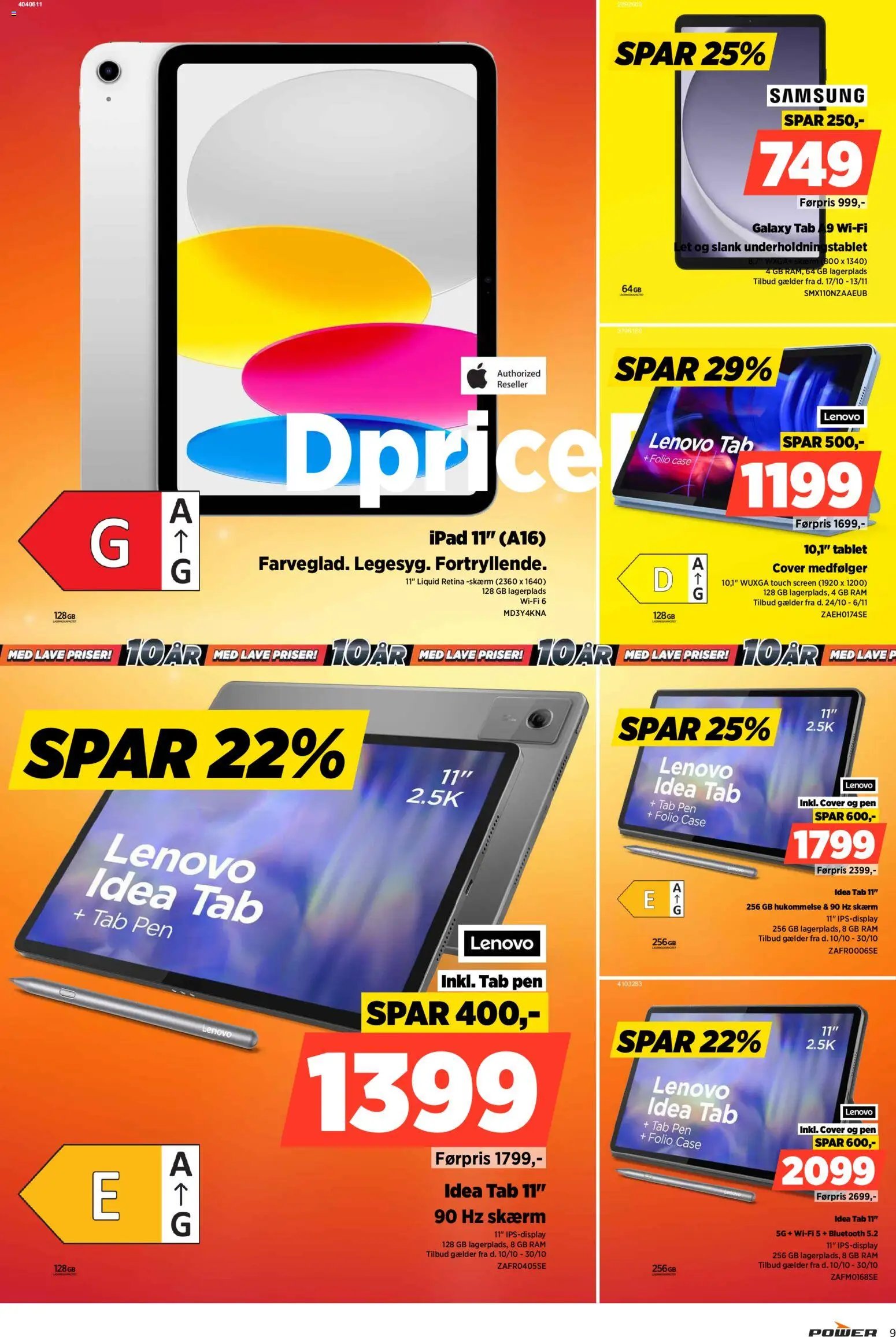 Power tilbudsavis fra 24/10/2025 Tilbudsavis